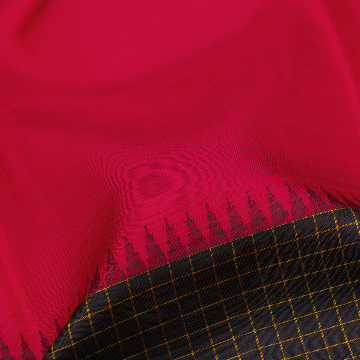 Kanakavalli Kanjivaram Silk Sari 26-611-HS001-02852 - Fabric View