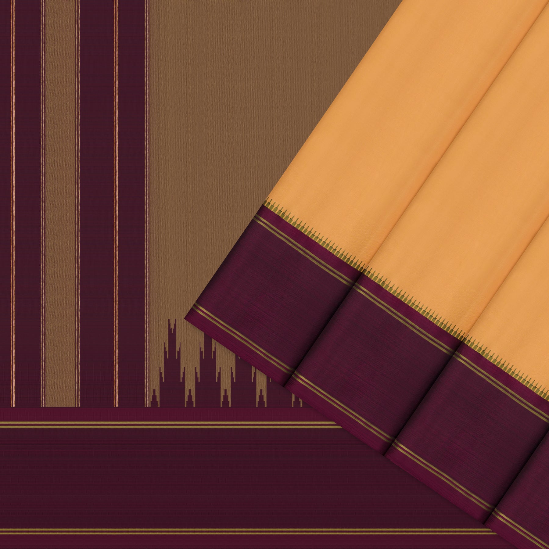 Kanakavalli Kanjivaram Silk Sari 26-611-HS001-03458 - Cover View