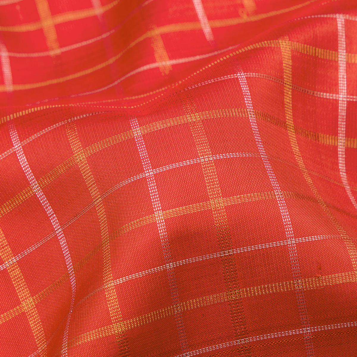 Kanakavalli Kanjivaram Silk Sari 26-611-HS001-03896 - Fabric View