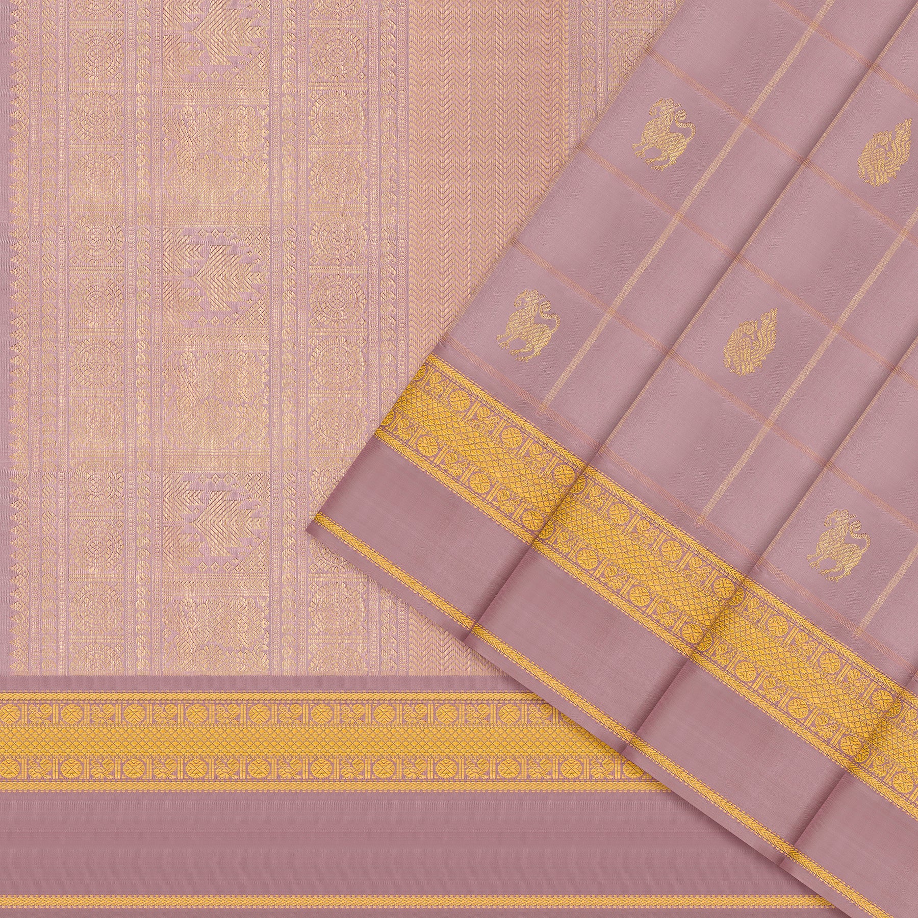 Kanakavalli Kanjivaram Silk Sari 26-615-HS001-00274 - Cover View