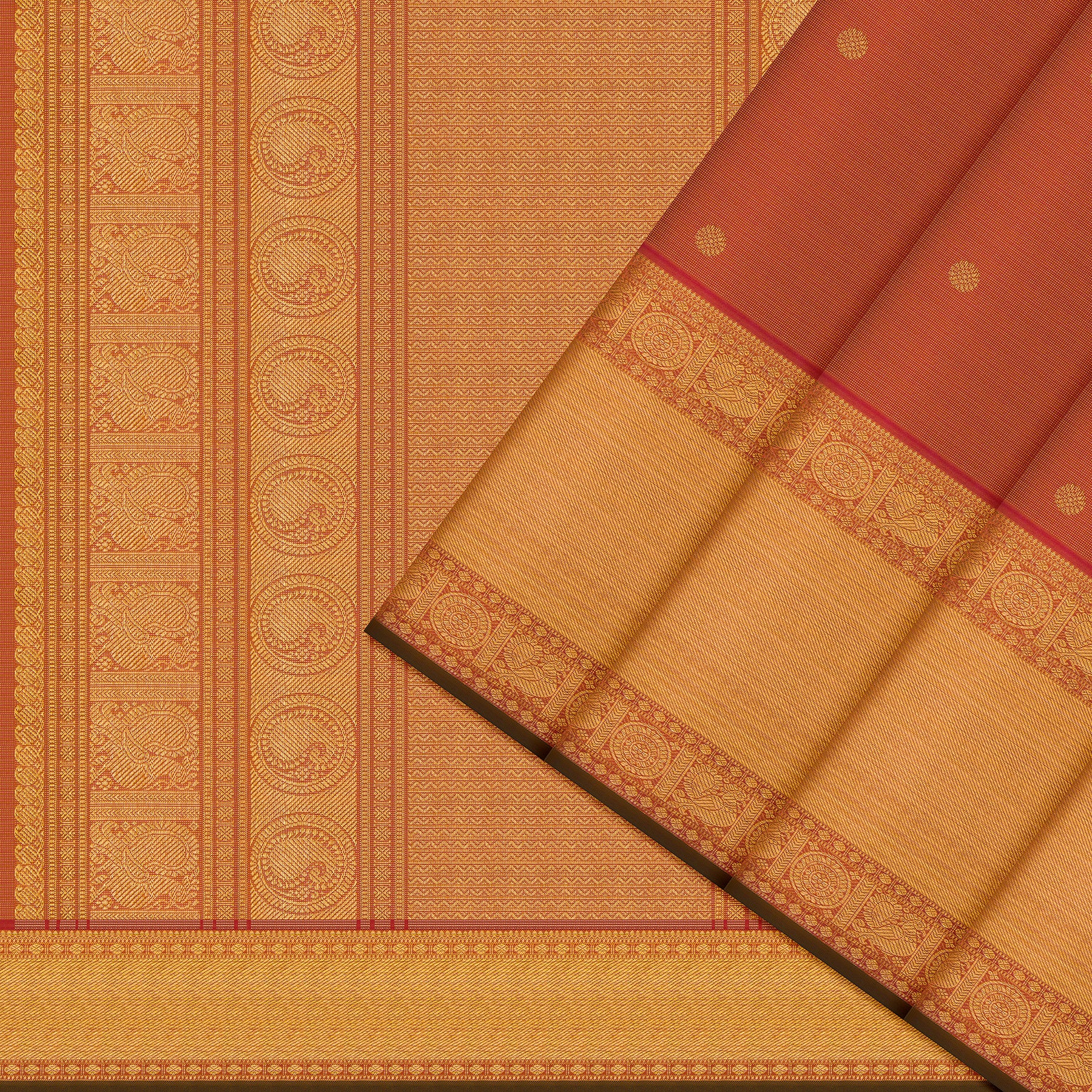 Kanakavalli Kanjivaram Silk Sari 26-615-HS001-00277 - Cover View