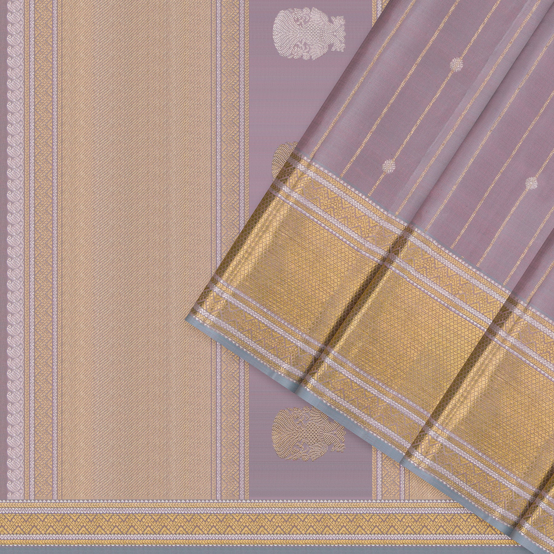 Kanakavalli Kanjivaram Silk Sari 26-615-HS001-00290 - Cover View