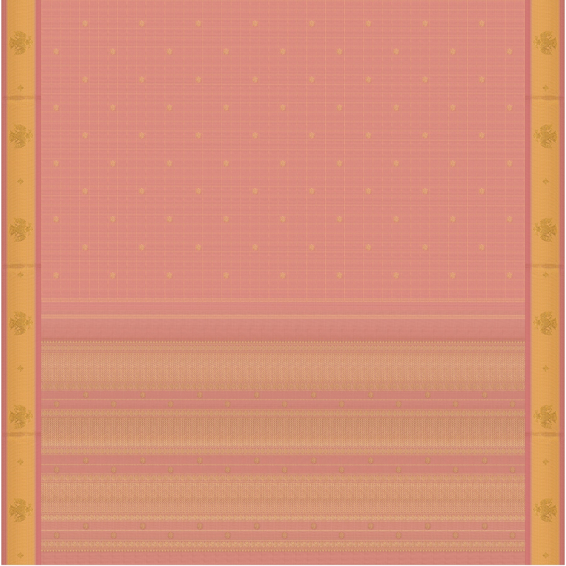 Kanakavalli Kanjivaram Silk Sari 26-615-HS001-00301 - Full View