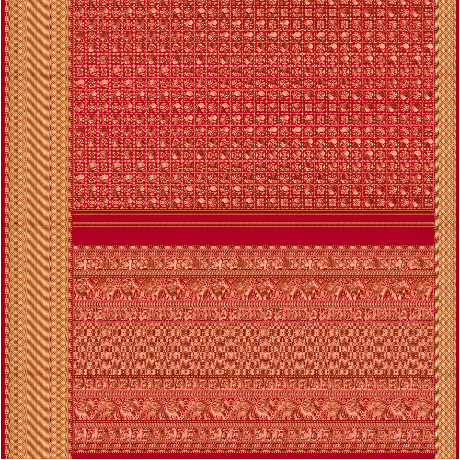 Kanakavalli Kanjivaram Silk Sari 26-615-HS001-00311 - Full View