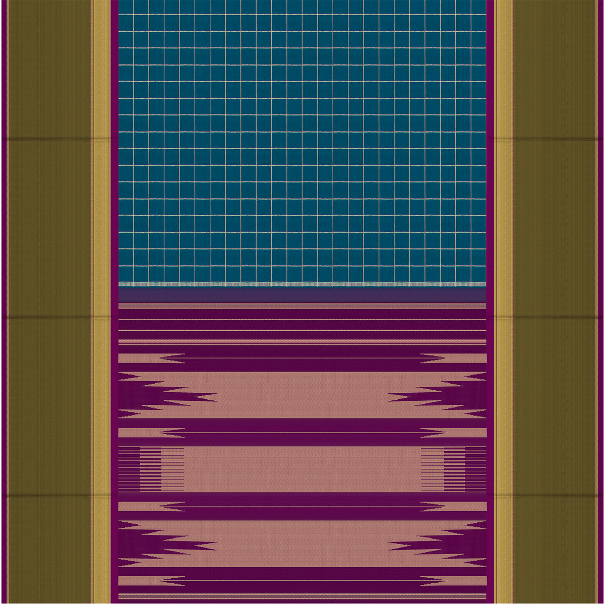Kanakavalli Kanjivaram Silk Sari 26-615-HS001-01144 - Full View