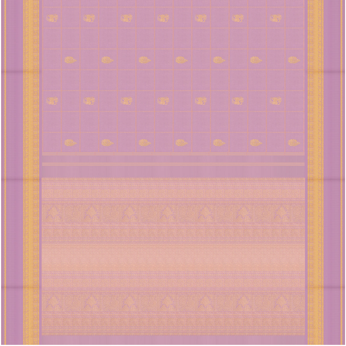 Kanakavalli Kanjivaram Silk Sari 26-615-HS001-01149 - Full View