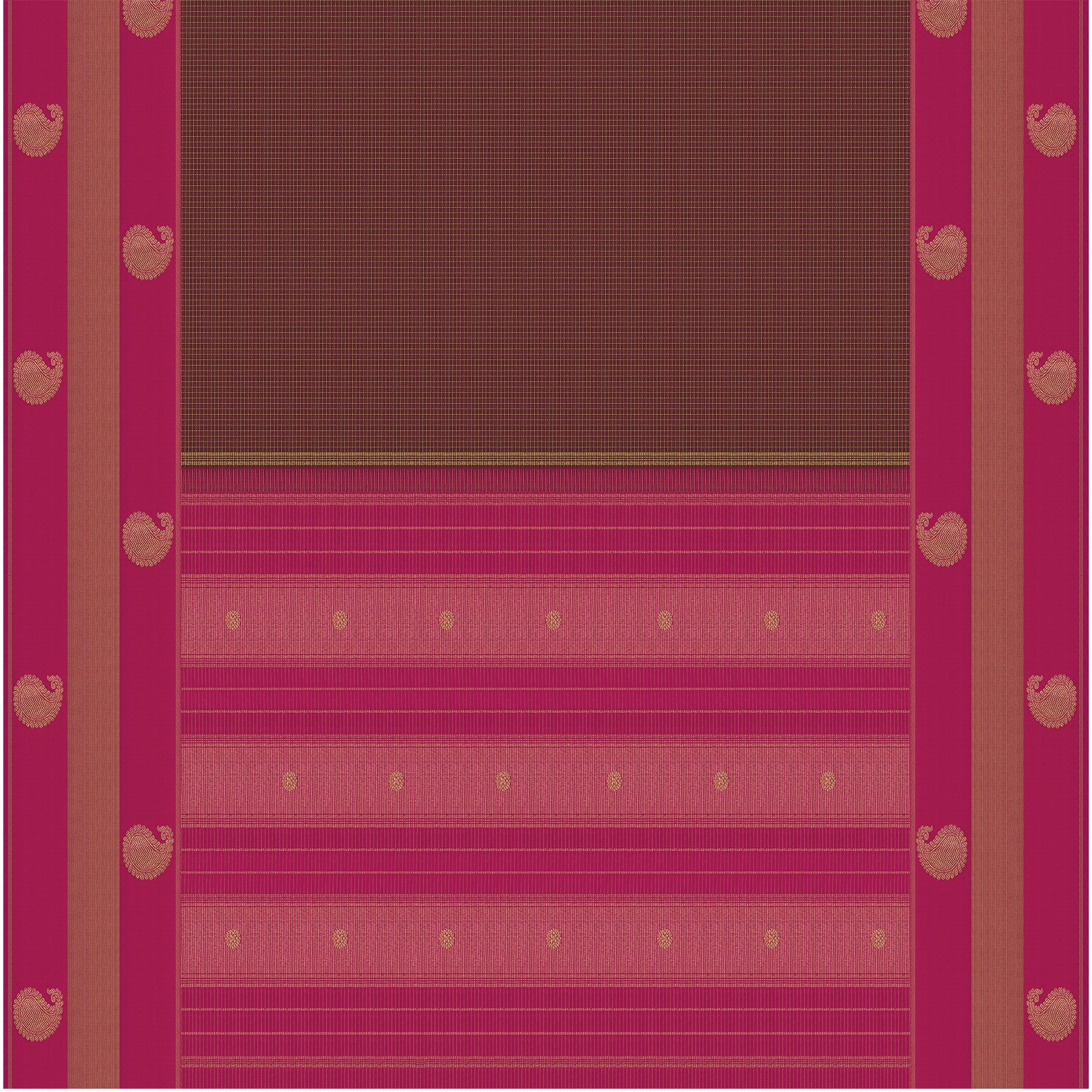 Kanakavalli Kanjivaram Silk Sari 26-615-HS001-01155 - Full View