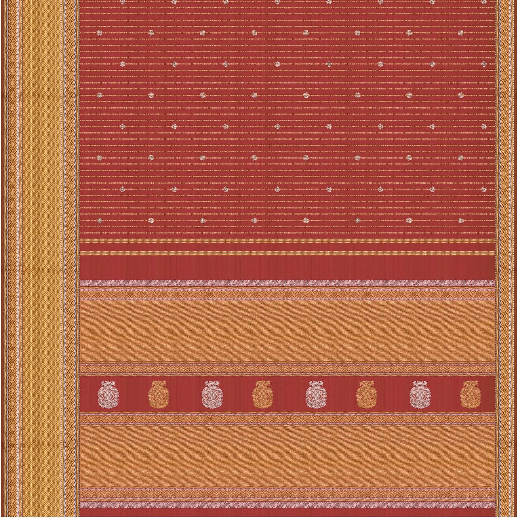Kanakavalli Kanjivaram Silk Sari 26-615-HS001-01175 - Full View