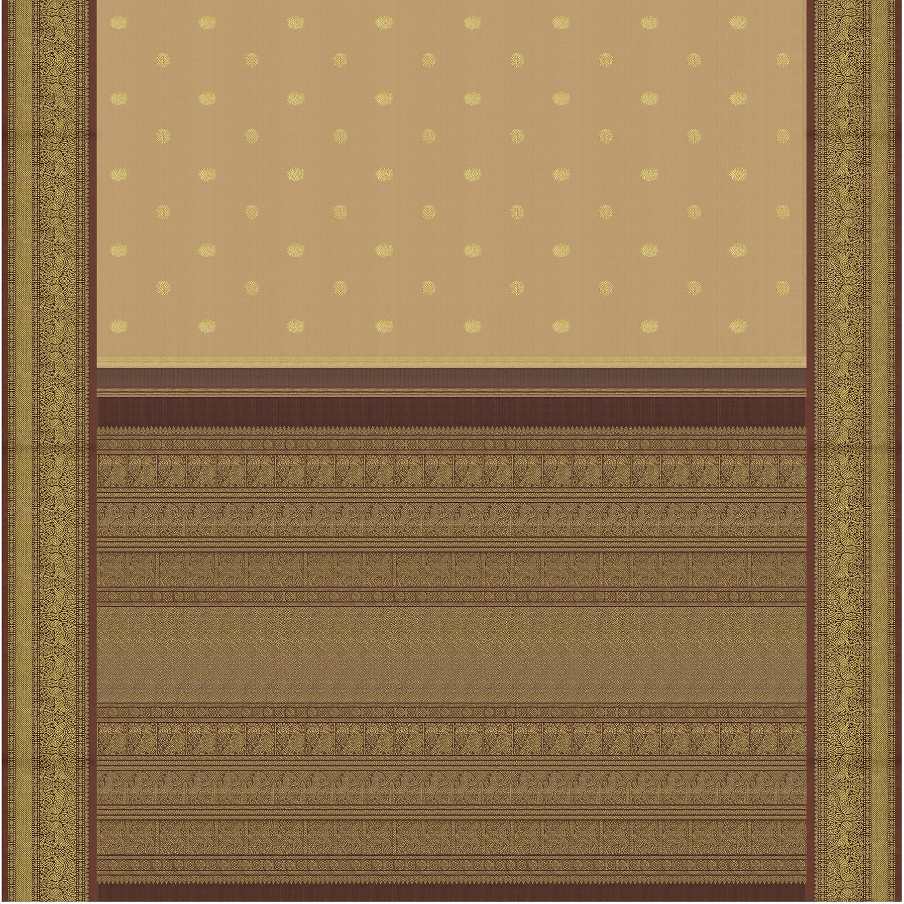 Kanakavalli Kanjivaram Silk Sari 26-615-HS001-01207 - Full View