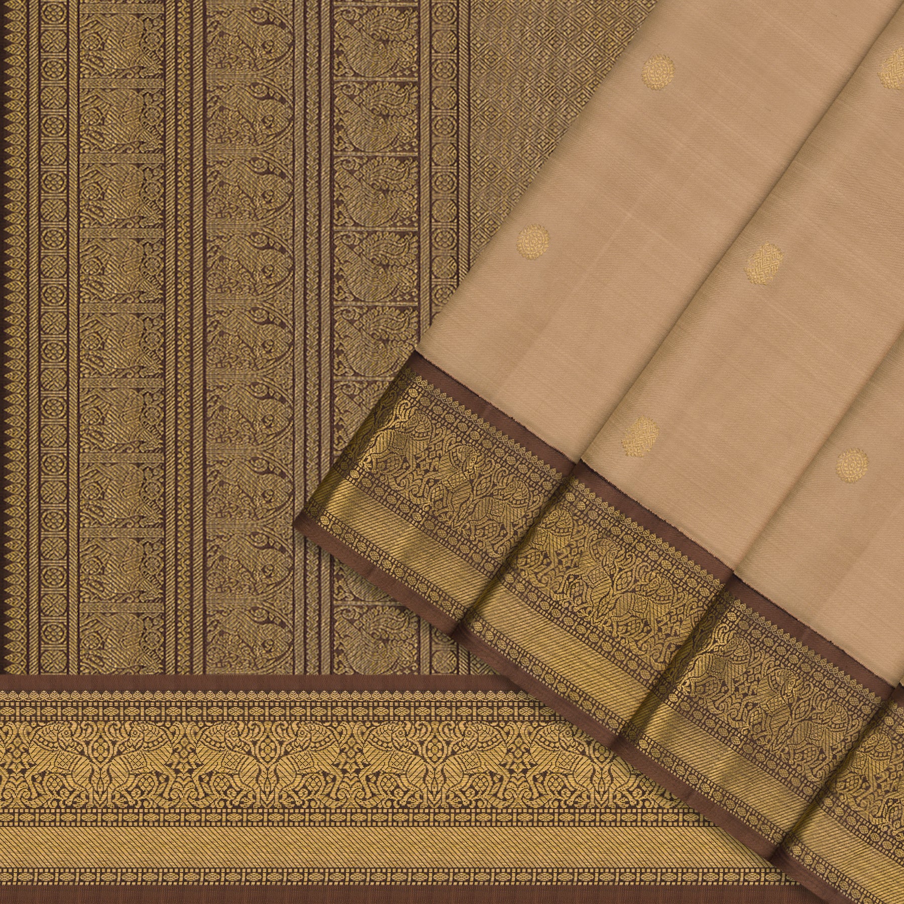 Kanakavalli Kanjivaram Silk Sari 26-615-HS001-01208 - Cover View