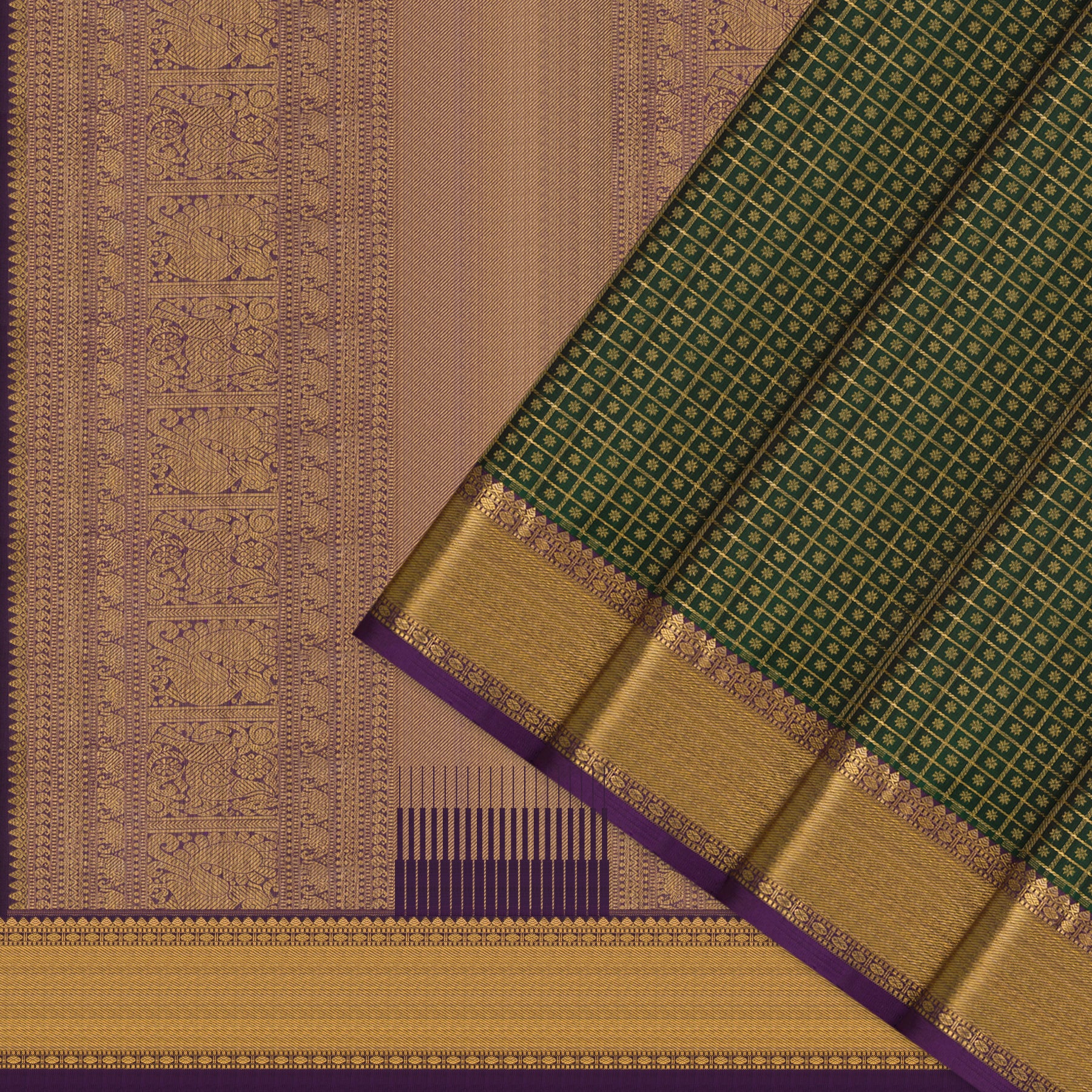 Kanakavalli Kanjivaram Silk Sari 26-615-HS001-01572 - Cover View