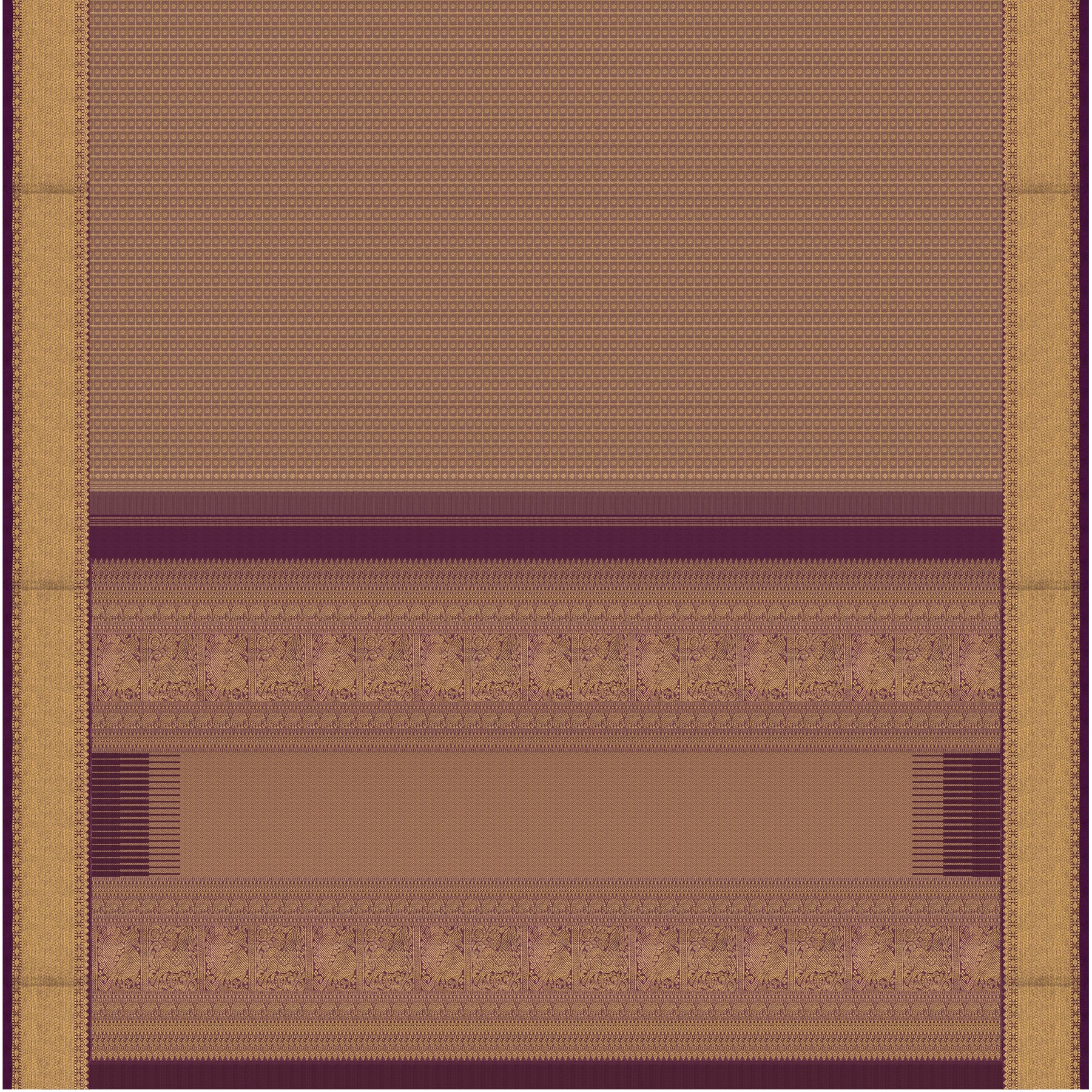 Kanakavalli Kanjivaram Silk Sari 26-615-HS001-01574 - Full View