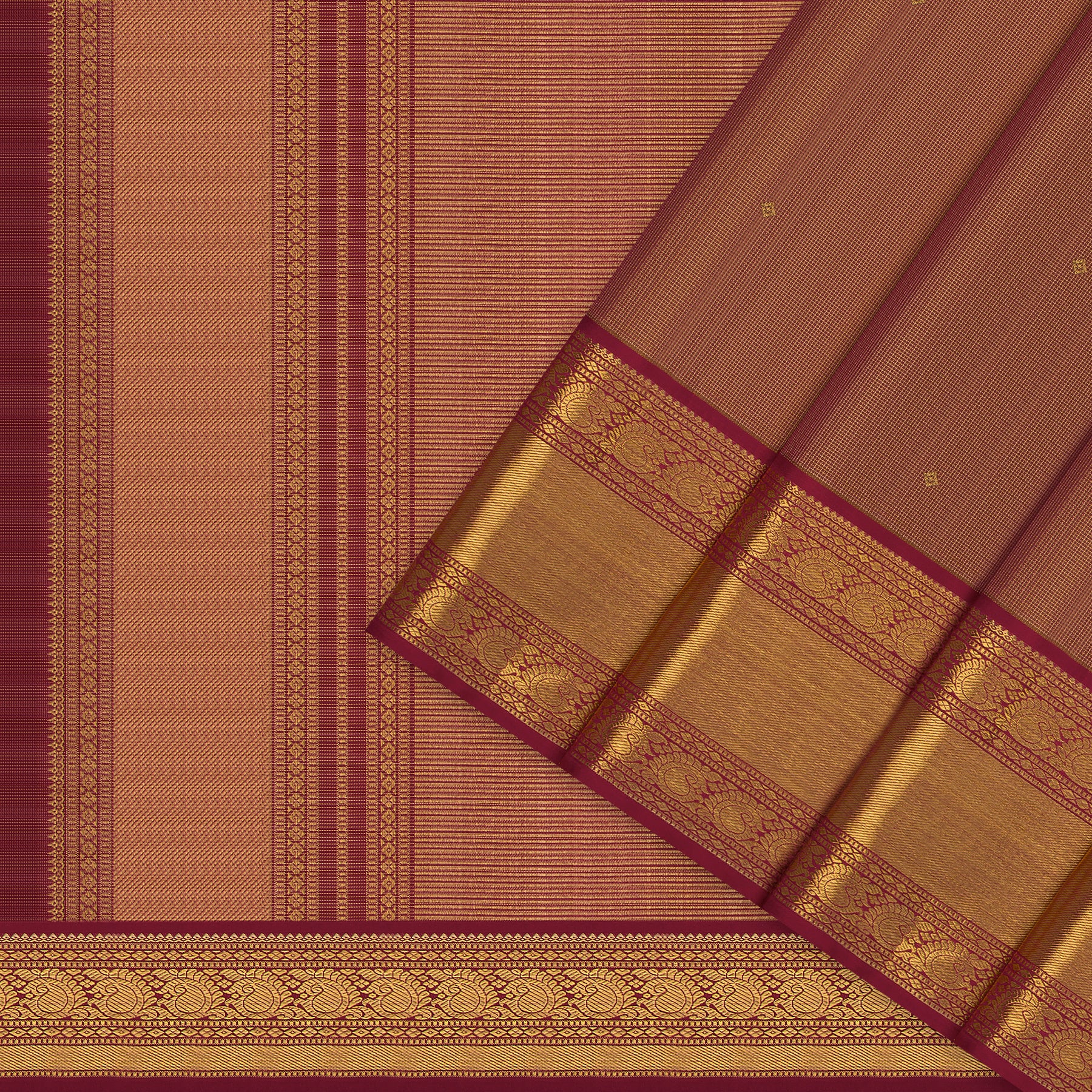 Kanakavalli Kanjivaram Silk Sari 26-615-HS001-01575 - Cover View