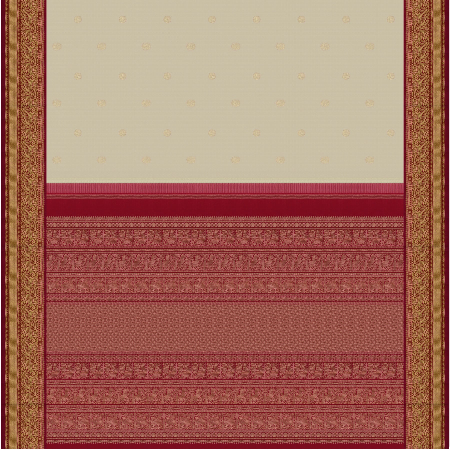 Kanakavalli Kanjivaram Silk Sari 26-615-HS001-02610 - Full View