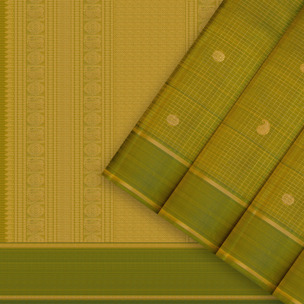 Kanakavalli Kanjivaram Silk Sari 26-615-HS001-02617 - Cover View