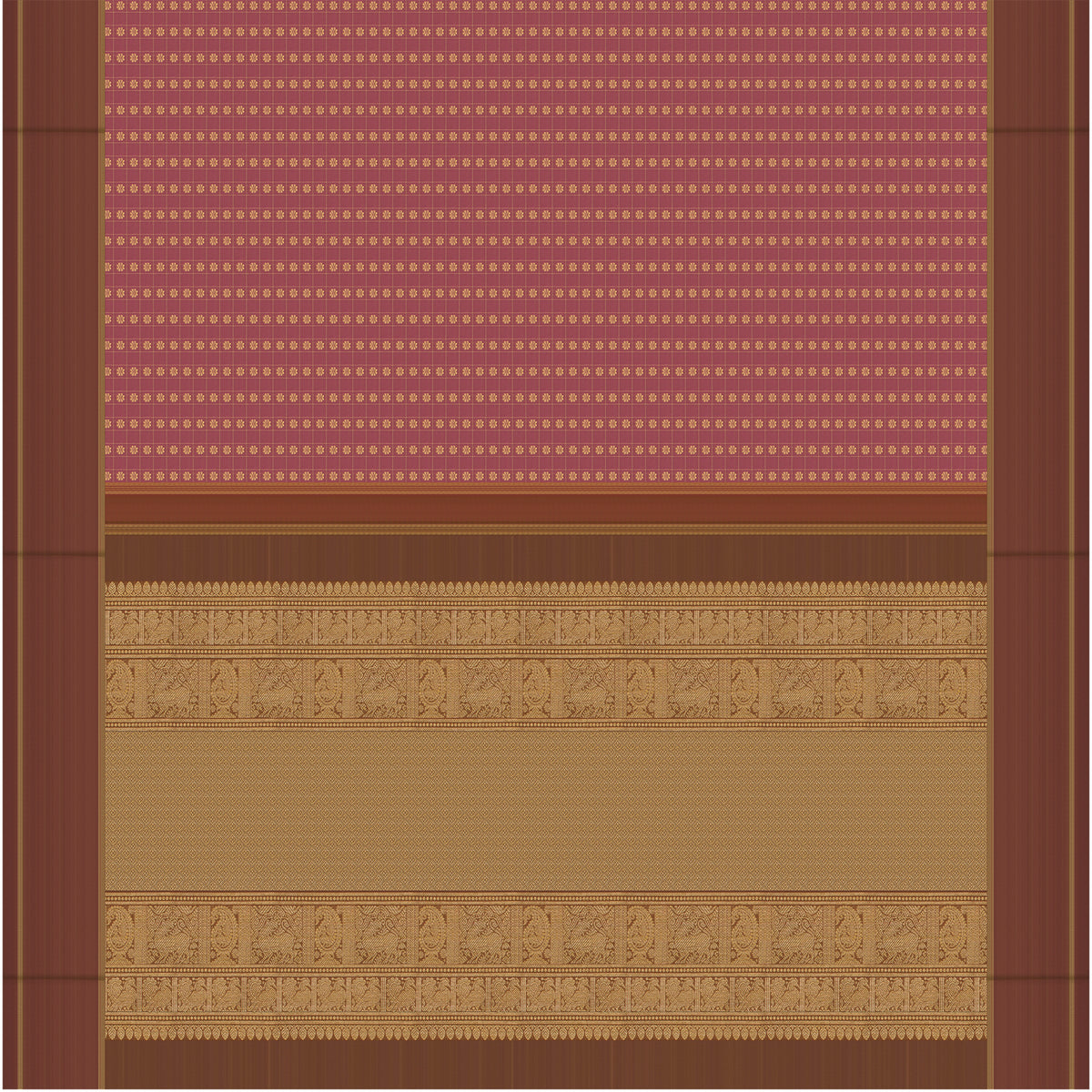 Kanakavalli Kanjivaram Silk Sari 26-615-HS001-02628 - Full View