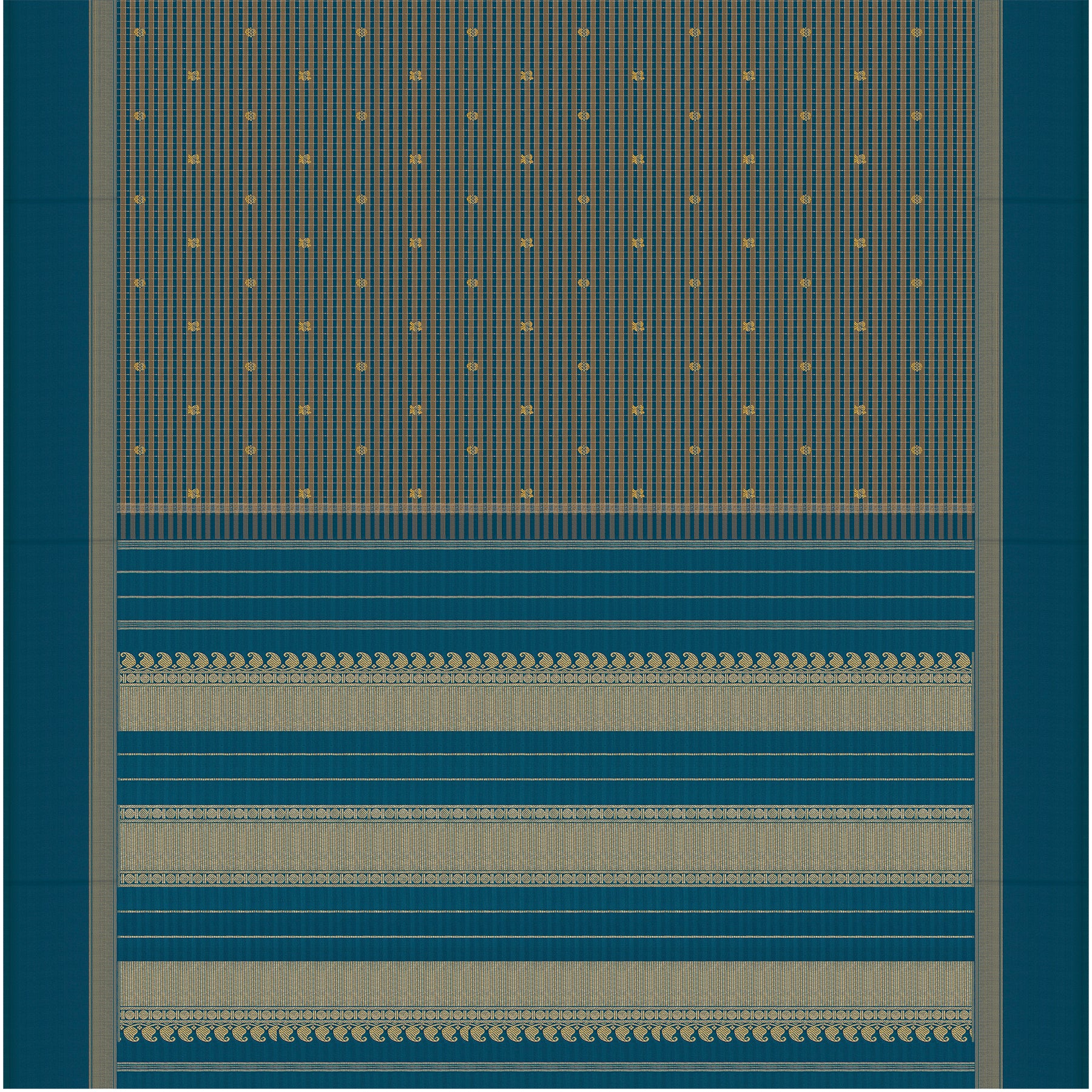Kanakavalli Kanjivaram Silk Sari 26-615-HS001-02640 - Full View
