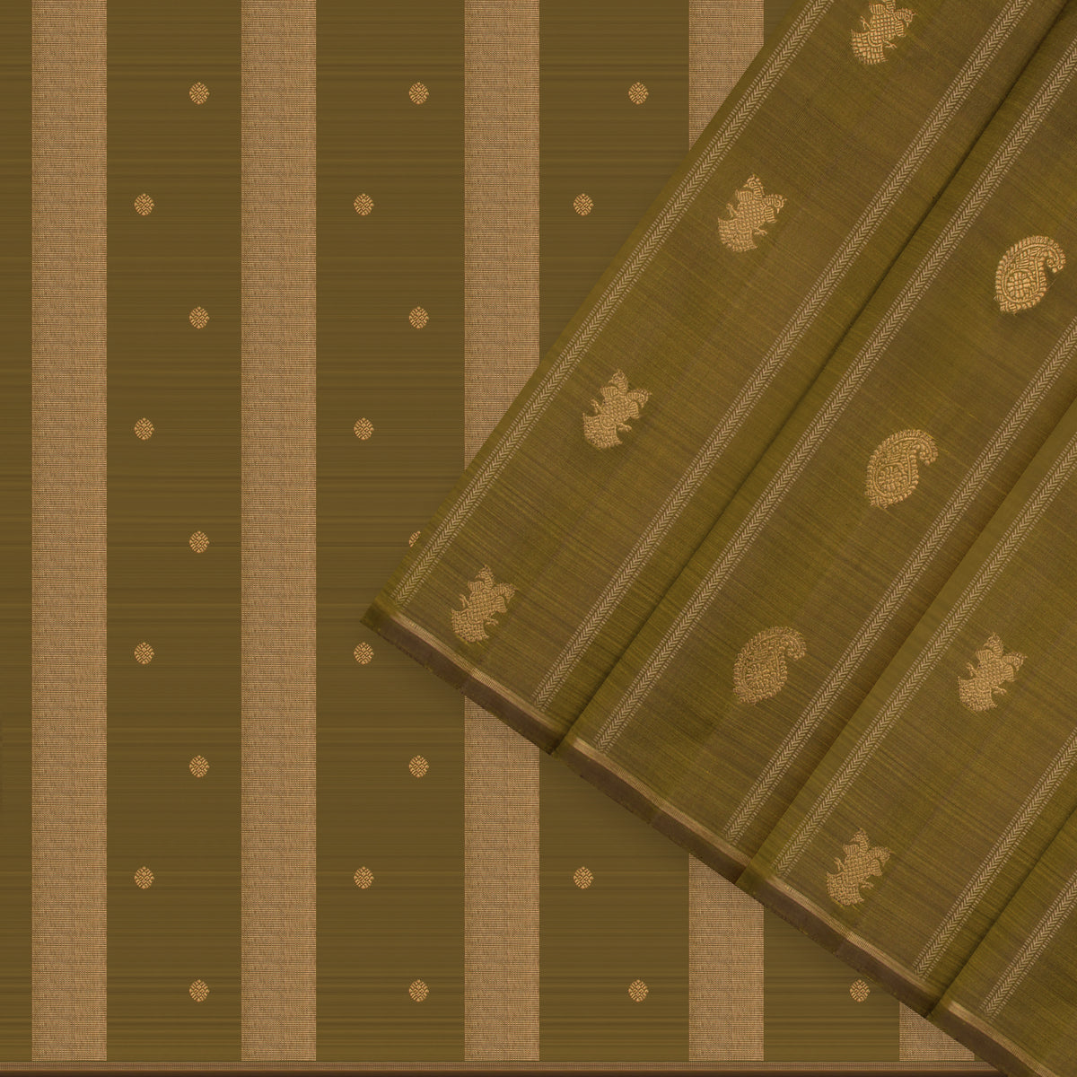 Kanakavalli Kanjivaram Silk Sari 26-615-HS001-02670 - Cover View