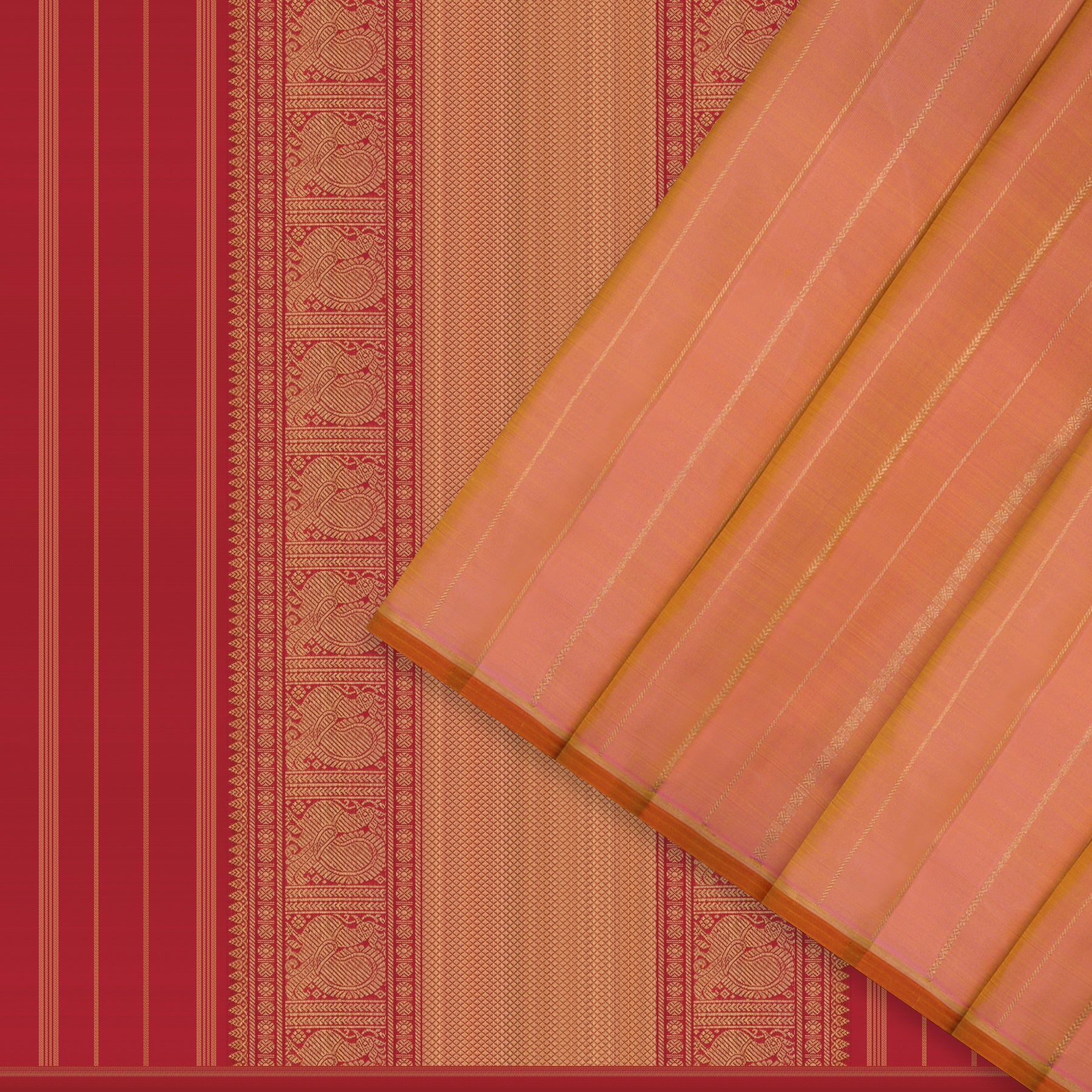 Kanakavalli Kanjivaram Silk Sari 26-615-HS001-02671 - Cover View