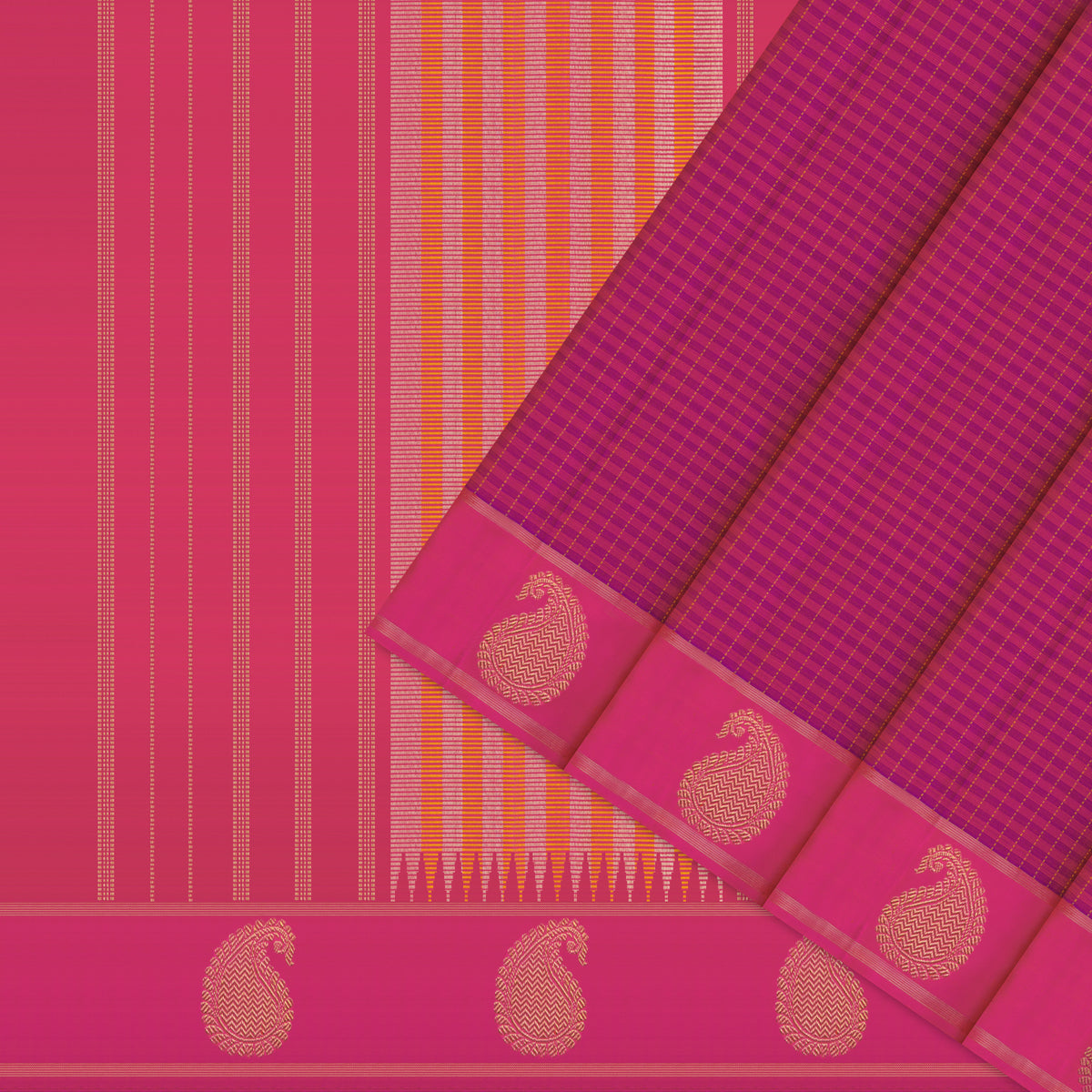 Kanakavalli Kanjivaram Silk Sari 26-615-HS001-02696 - Cover View