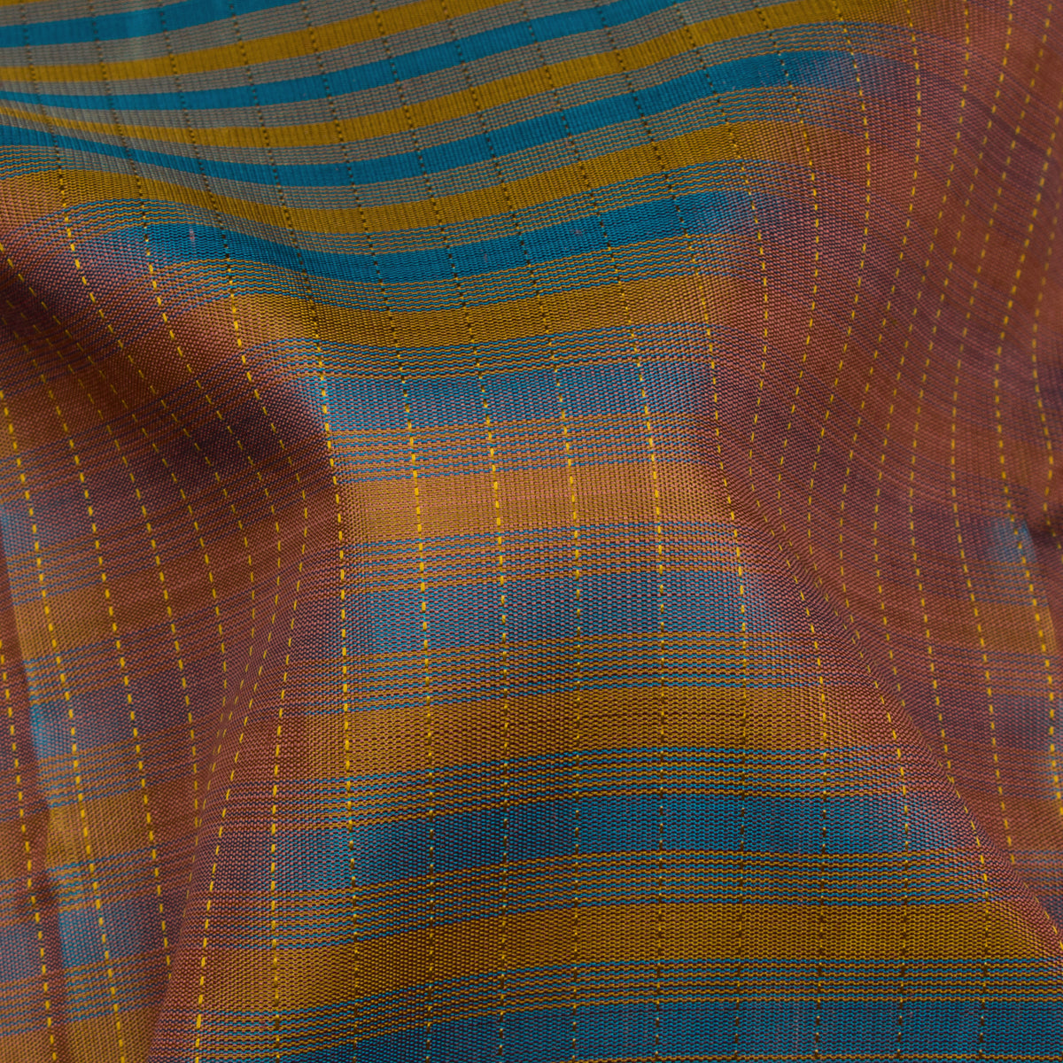 Kanakavalli Kanjivaram Silk Sari 26-615-HS001-02715 - Fabric View