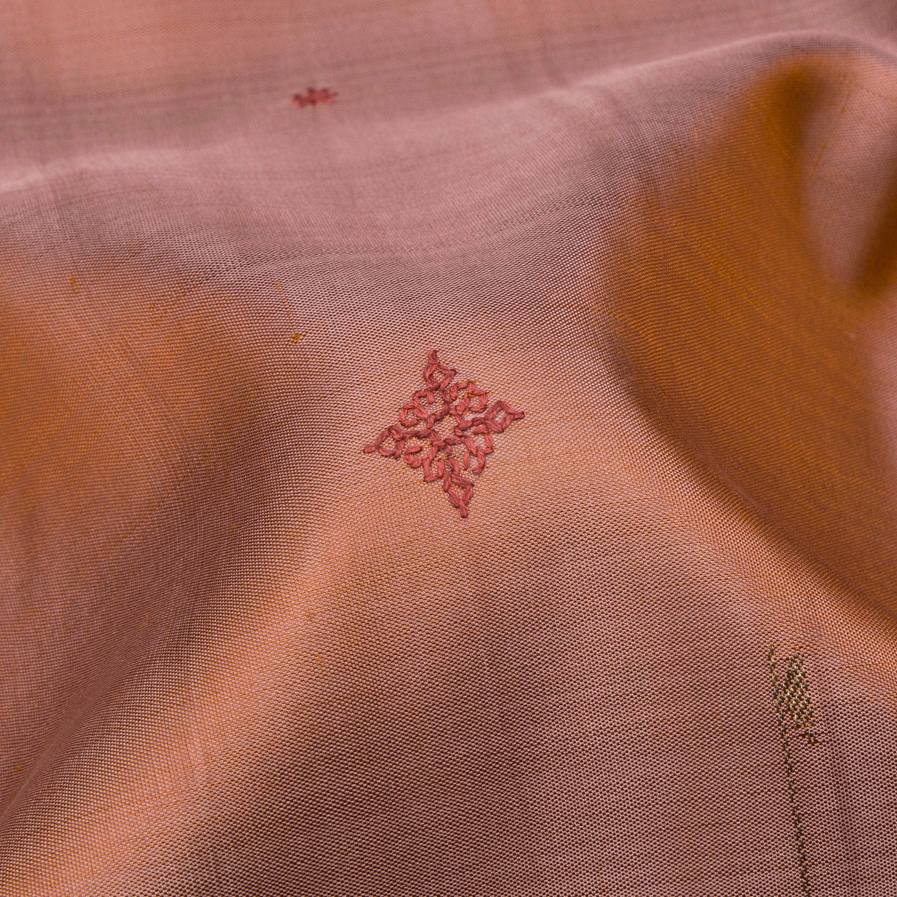 Kanakavalli X Kasuti Kanjivaram Silk Sari 26-615-HS001-02814 - Fabric View