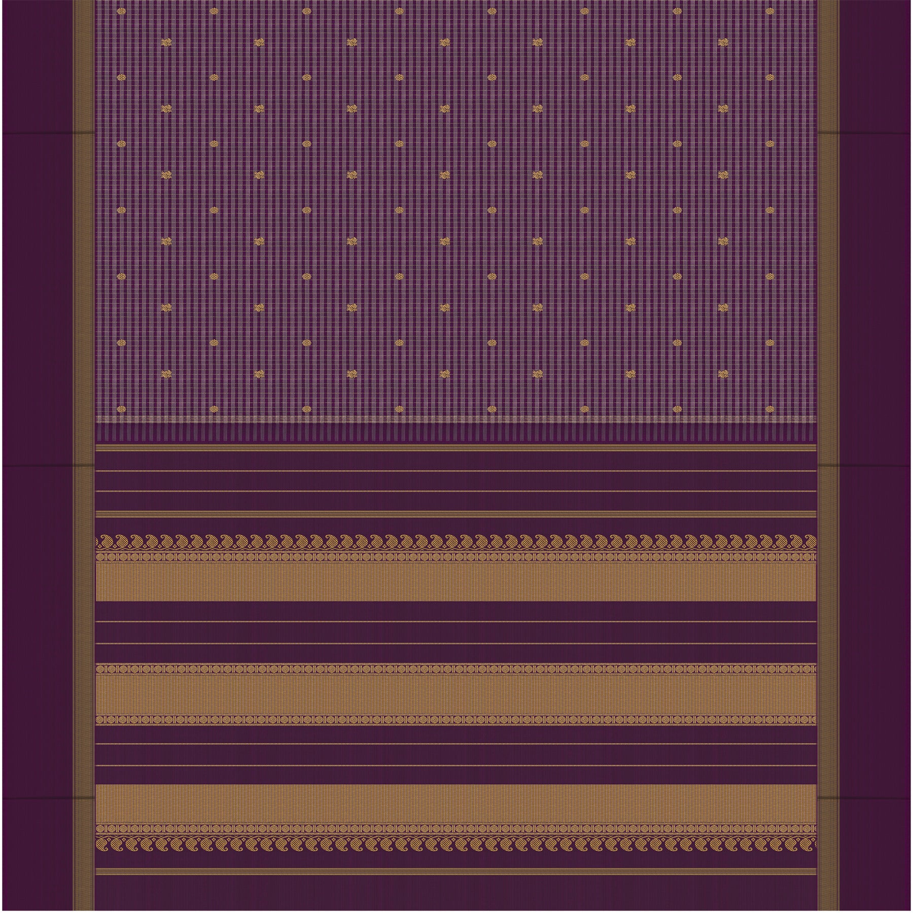 Kanakavalli Kanjivaram Silk Sari 26-615-HS001-03145 - Full View
