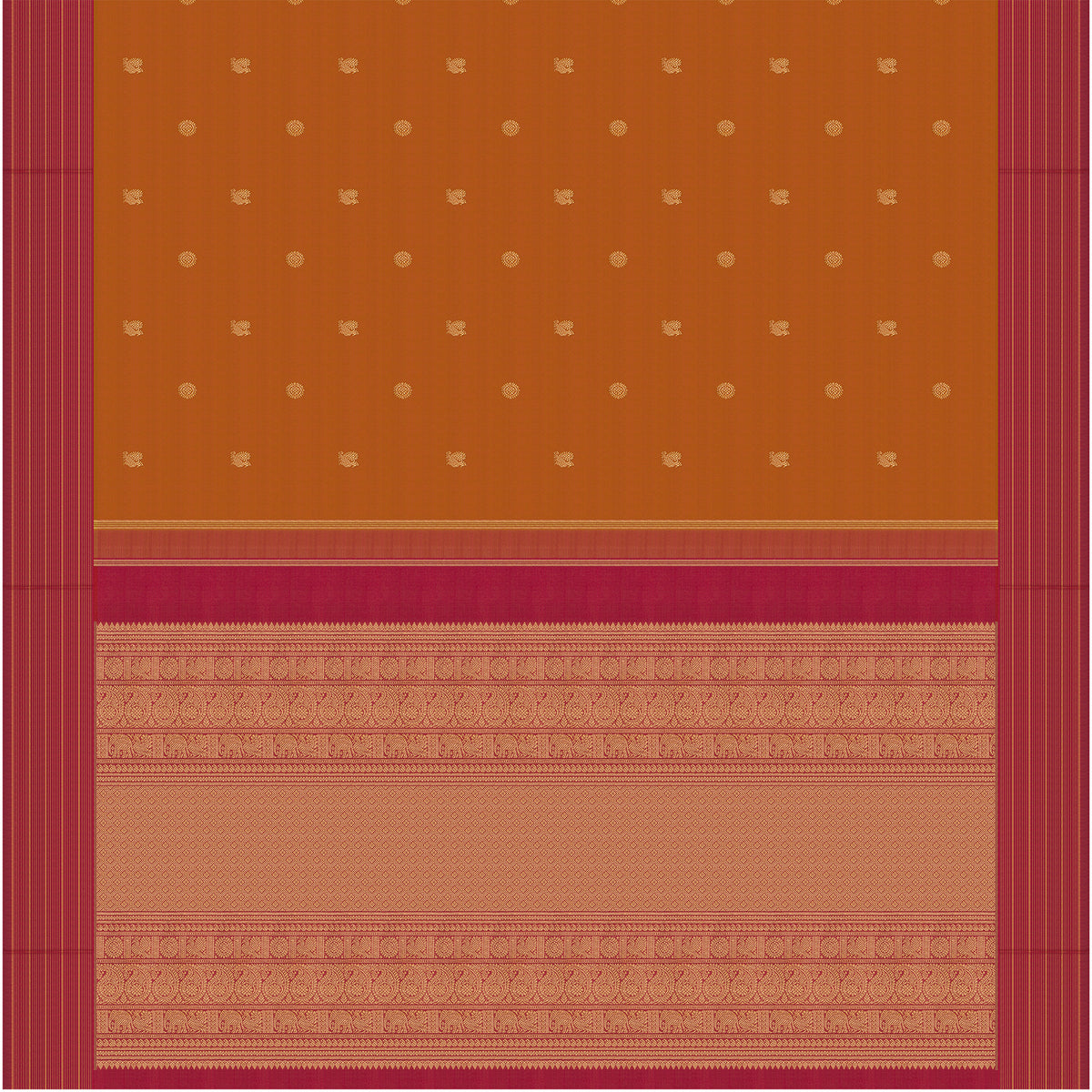 Kanakavalli Kanjivaram Silk Sari 26-615-HS001-03153 - Full View