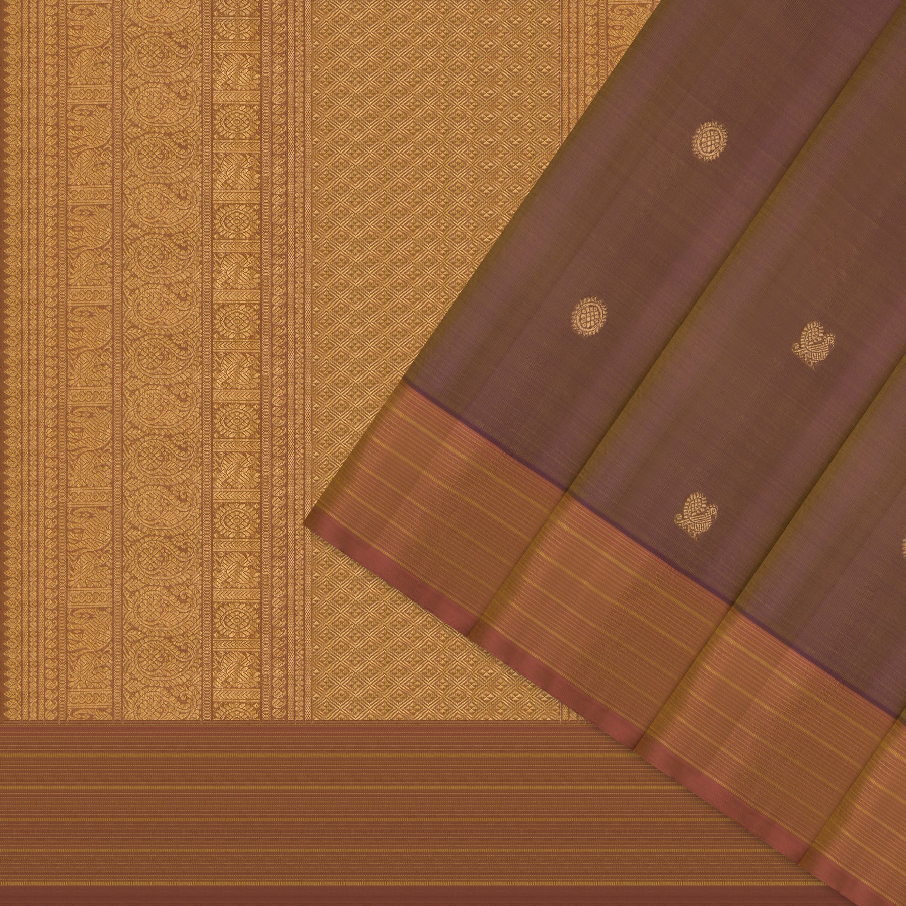 Kanakavalli Kanjivaram Silk Sari 26-615-HS001-03154 - Cover View