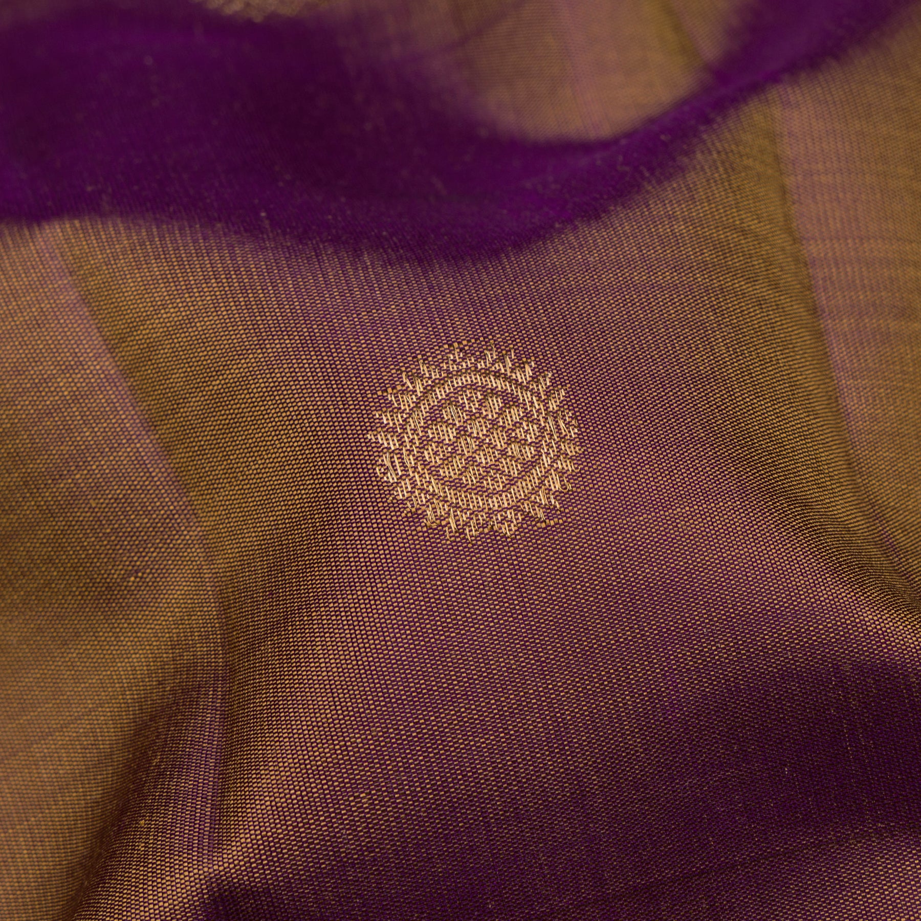 Kanakavalli Kanjivaram Silk Sari 26-615-HS001-03154 - Fabric View