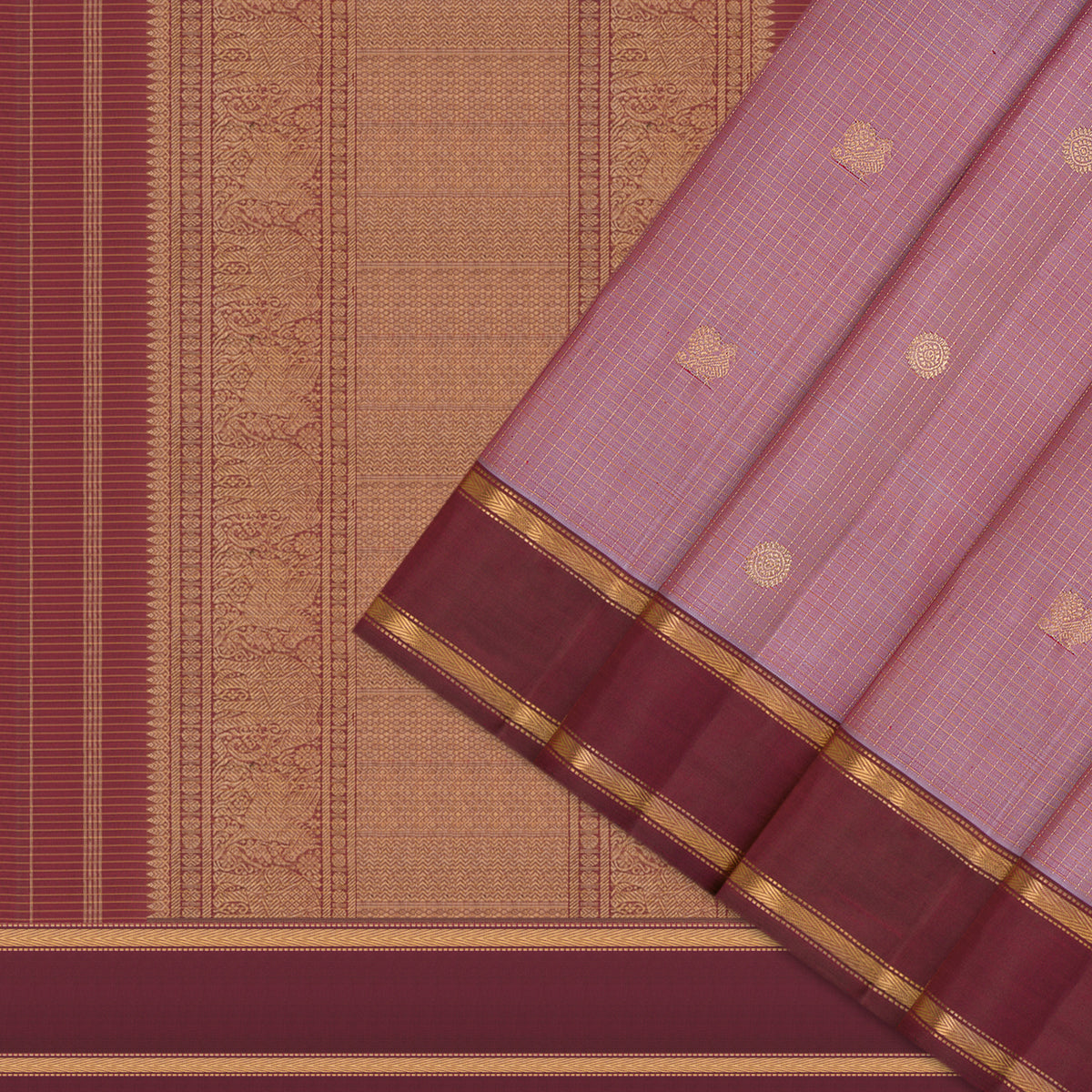 Kanakavalli Kanjivaram Silk Sari 26-615-HS001-03165 - Cover View
