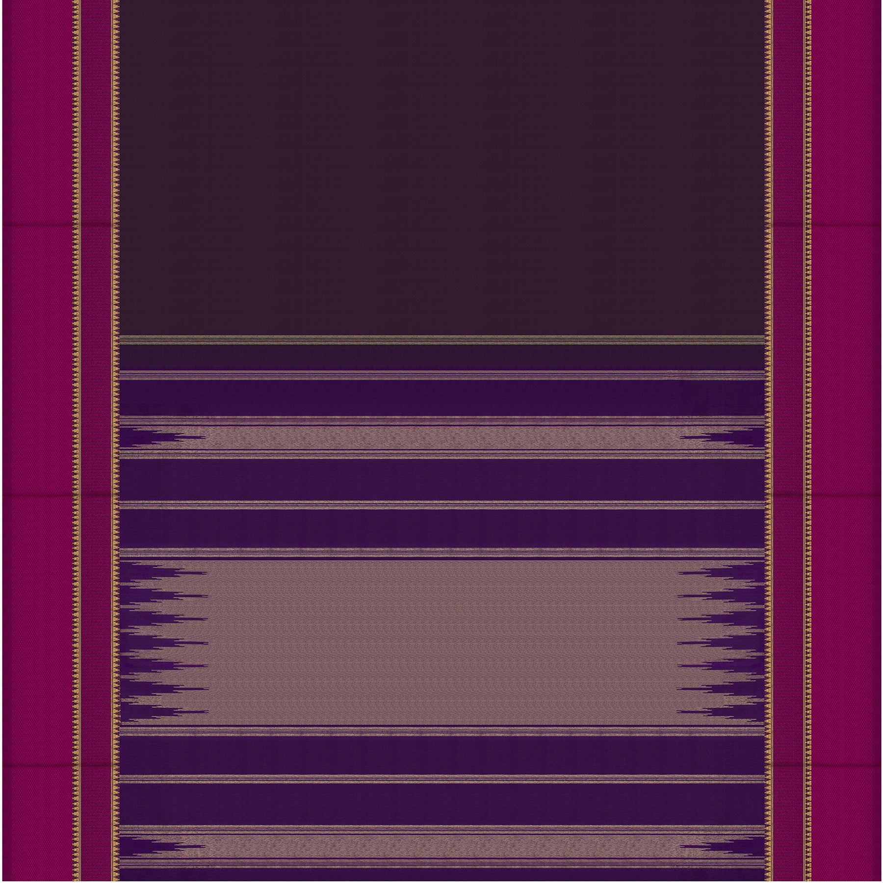 Kanakavalli Kanjivaram Silk Sari 26-615-HS001-03177 - Full View