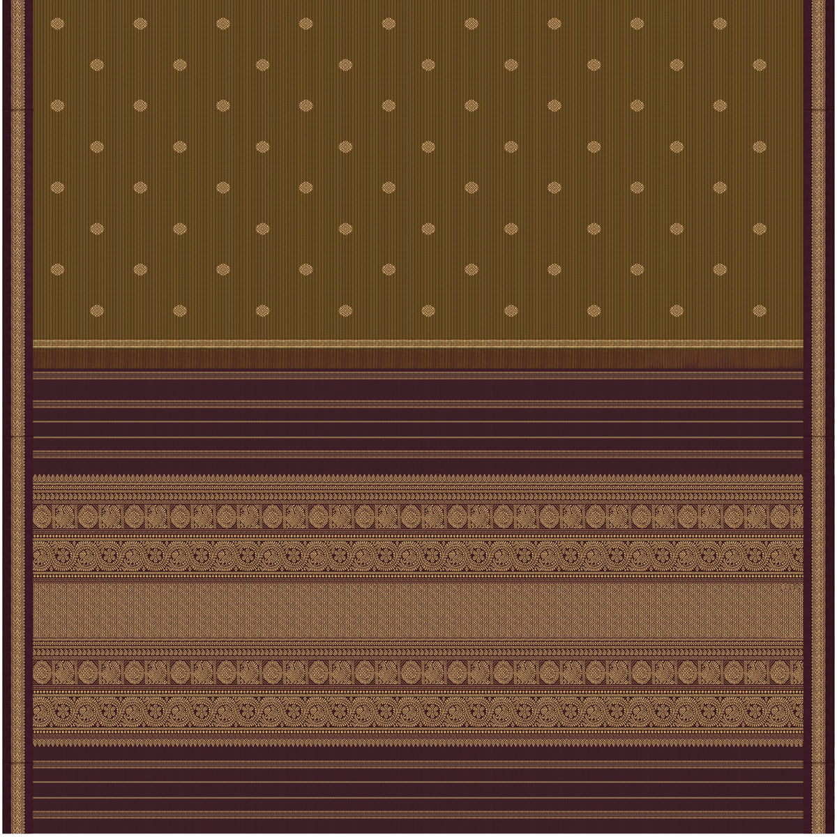 Kanakavalli Kanjivaram Silk Sari 26-615-HS001-03185 - Full View