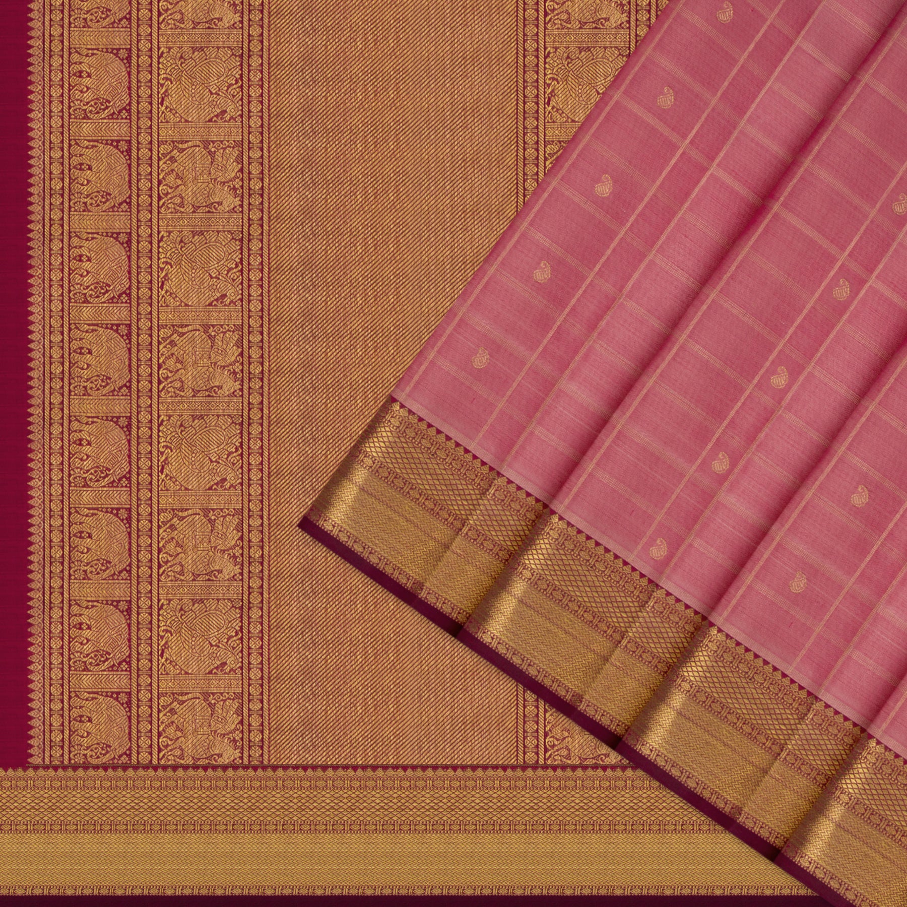 Kanakavalli Kanjivaram Silk Sari 26-615-HS001-03193