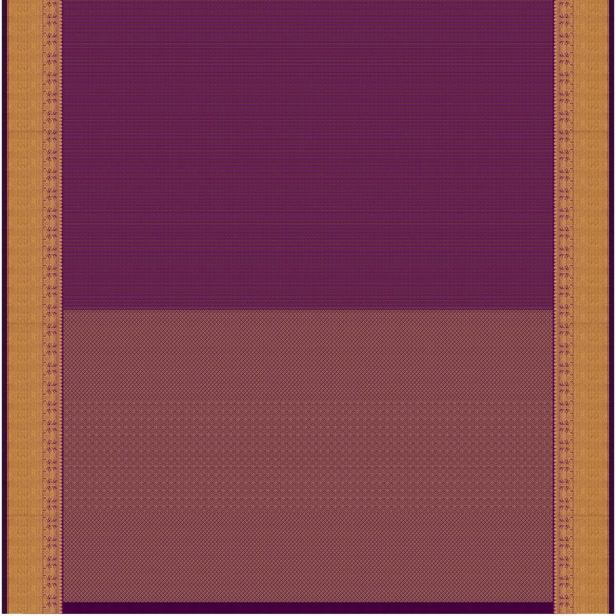 Kanakavalli Kanjivaram Silk Sari 26-615-HS001-03203 - Full View