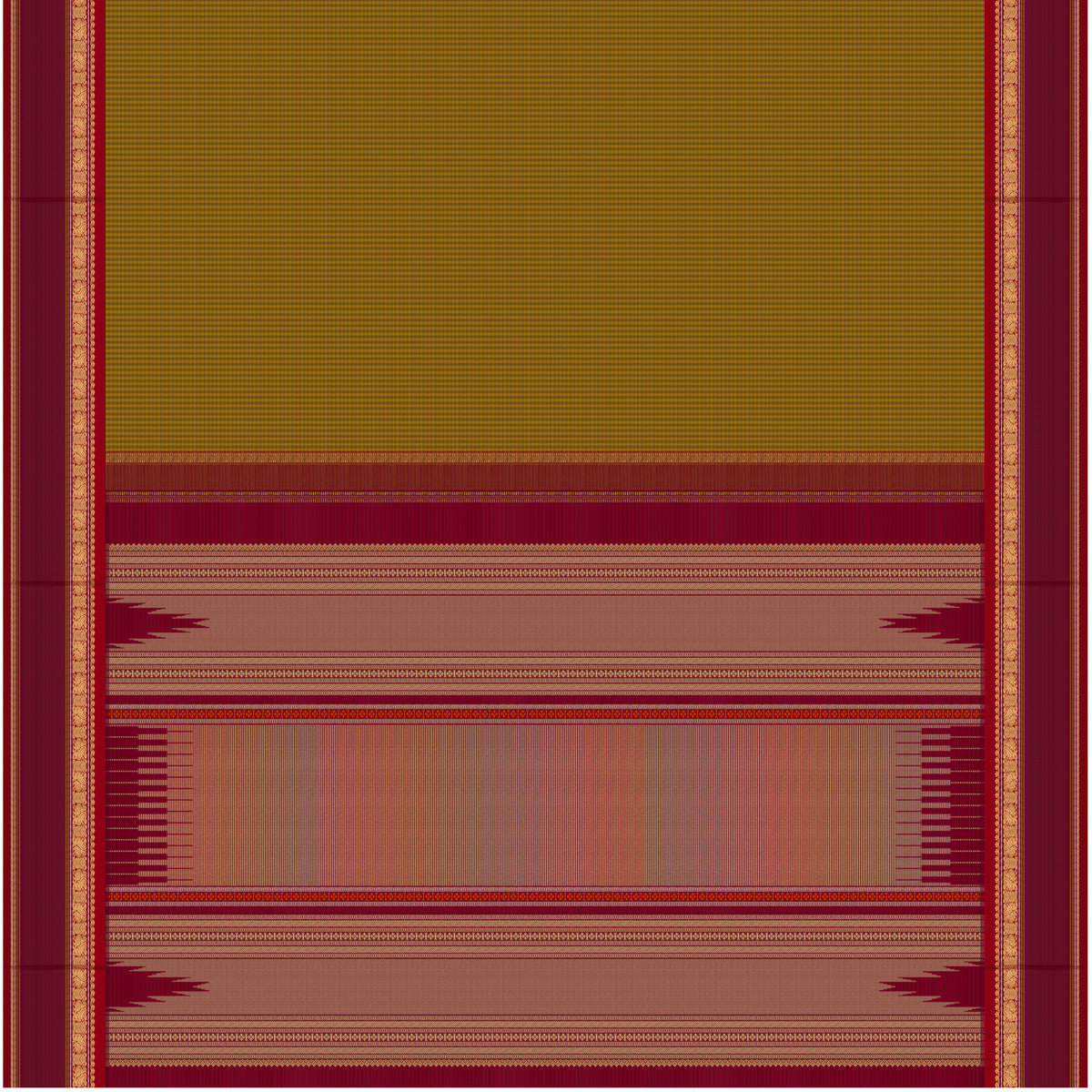 Kanakavalli Kanjivaram Silk Sari 26-615-HS001-03204 - Full View