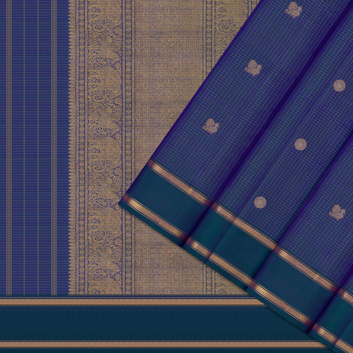 Kanakavalli Kanjivaram Silk Sari 26-615-HS001-04453 - Cover View