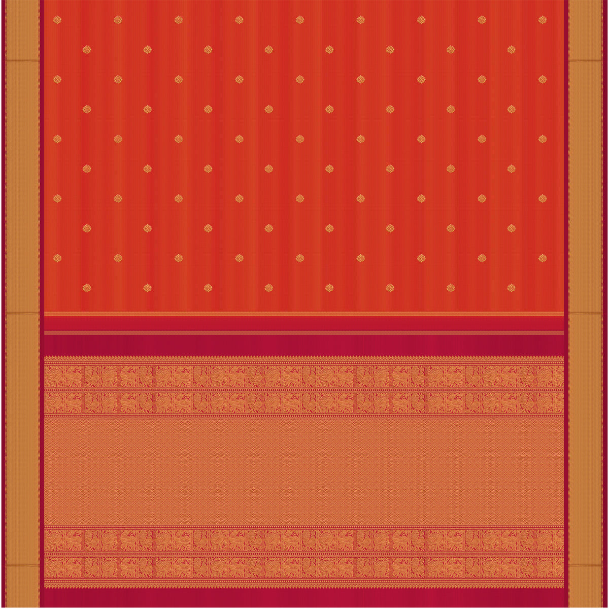 Kanakavalli Kanjivaram Silk Sari 26-615-HS001-04455 - Full View