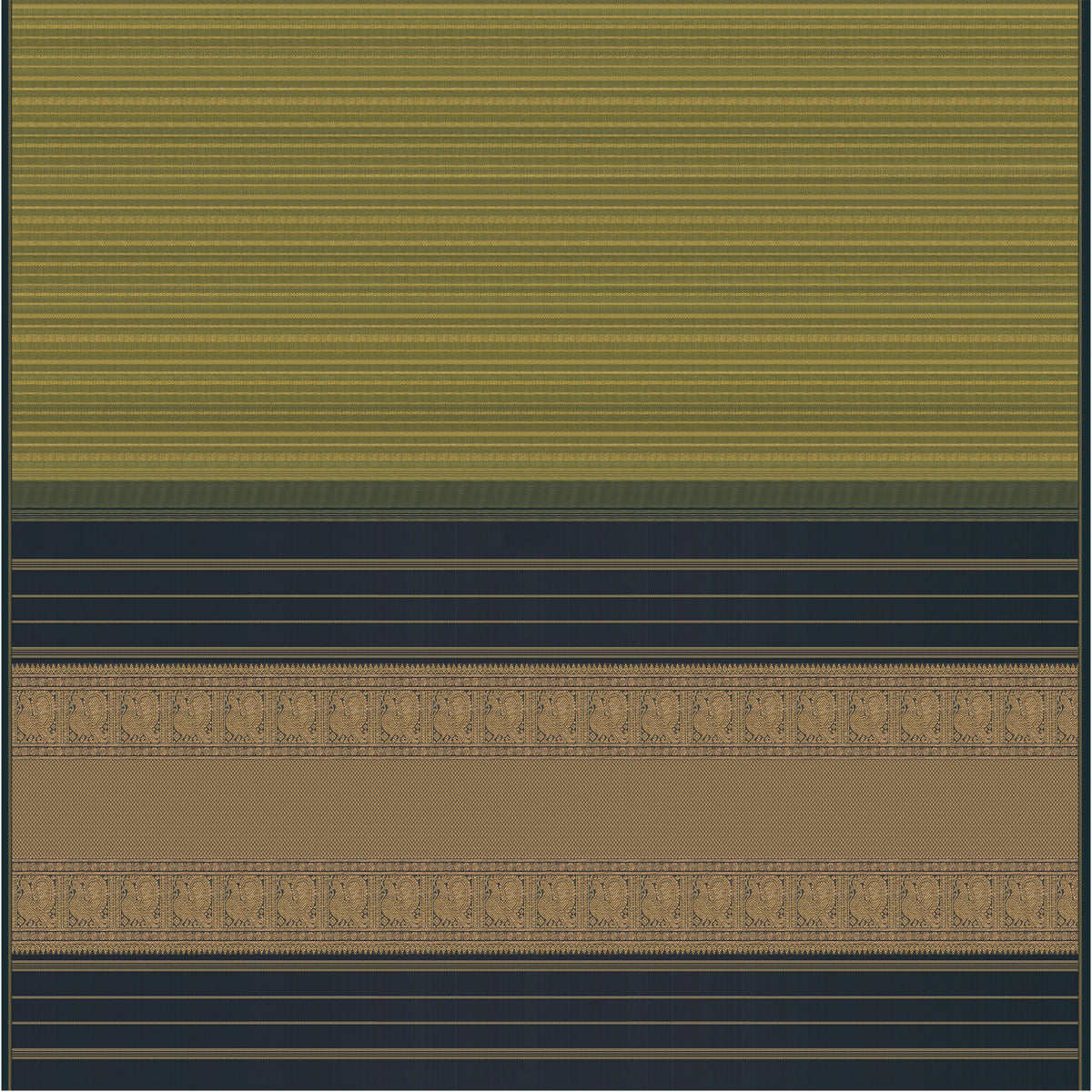 Kanakavalli Kanjivaram Silk Sari 26-615-HS001-04458 - Full View