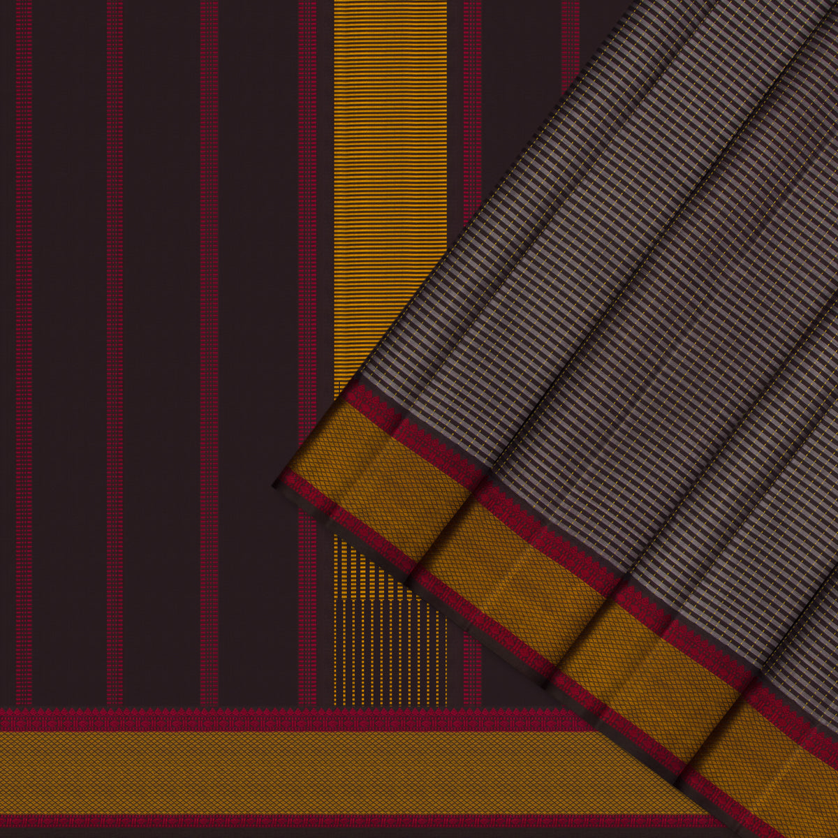 Kanakavalli Kanjivaram Silk Sari 26-615-HS001-04490 - Cover View