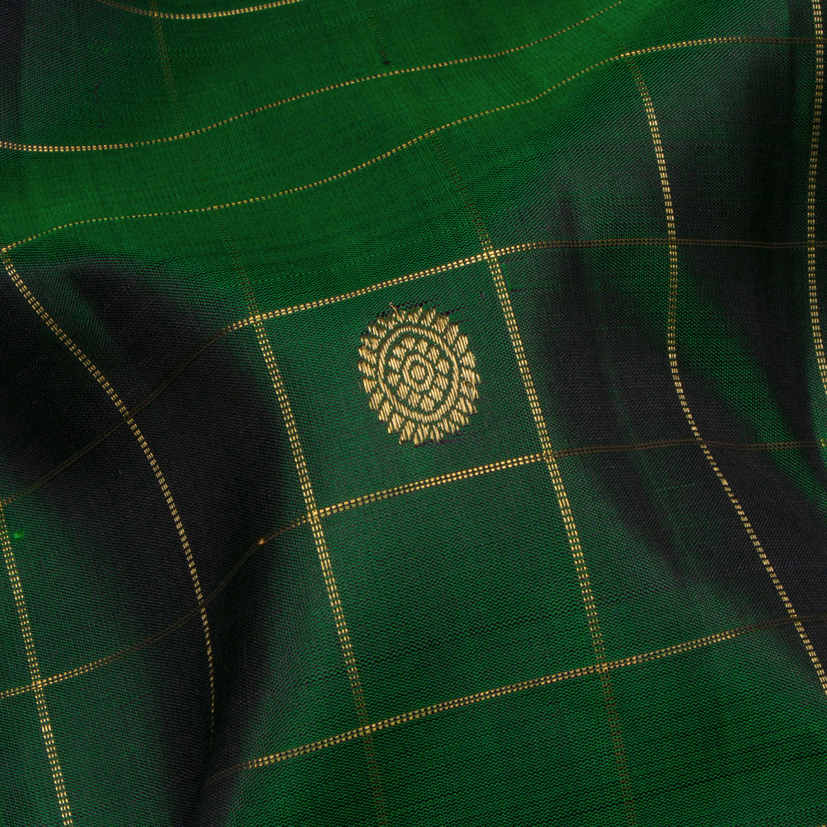 Kanakavalli Kanjivaram Silk Sari 26-615-HS001-04494 - Fabric View