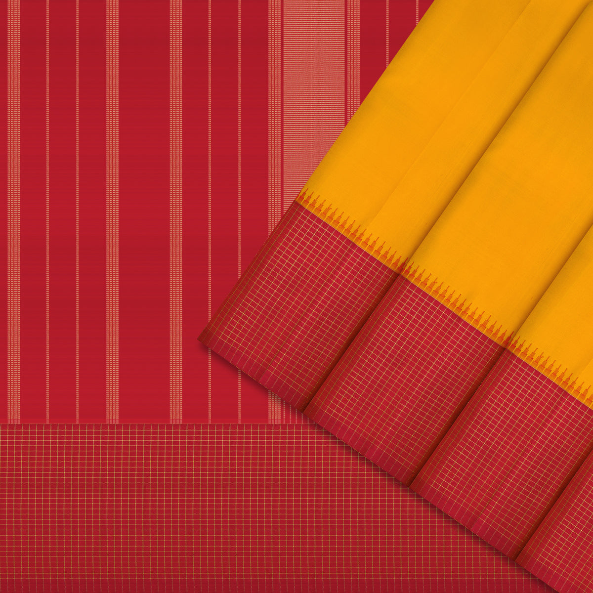 Kanakavalli Kanjivaram Silk Sari 26-615-HS001-04507 - Cover View