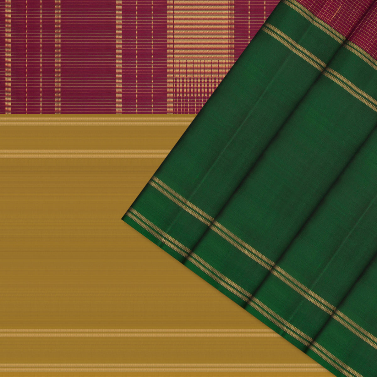 Kanakavalli Kanjivaram Silk Sari 26-615-HS001-04508 - Cover View