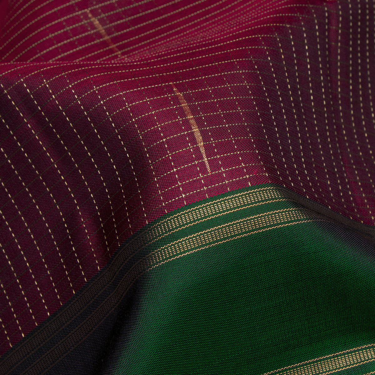 Kanakavalli Kanjivaram Silk Sari 26-615-HS001-04509 - Fabric View