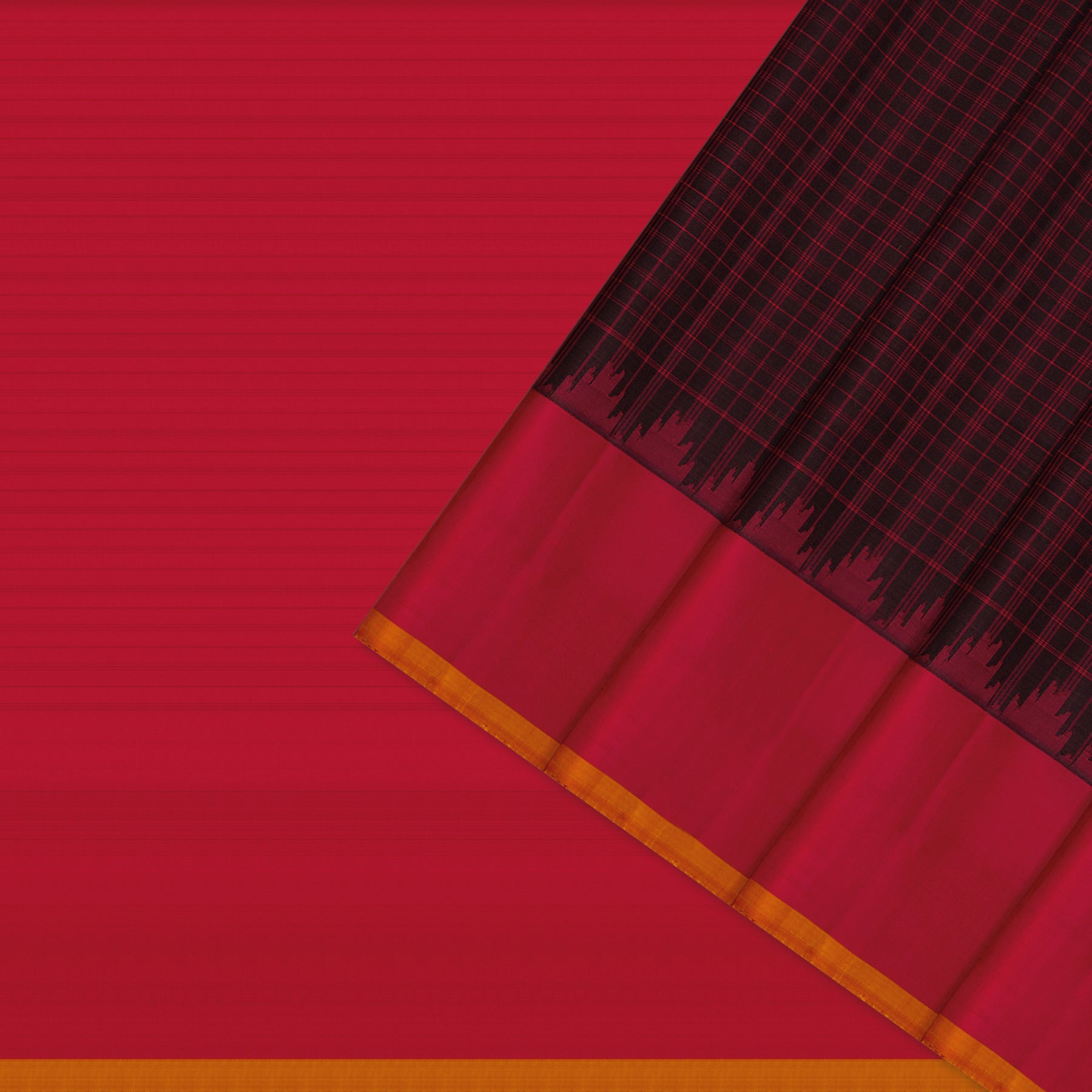 Kanakavalli Gadwal Silk/Cotton Sari 26-616-HS005-00234 - Cover View