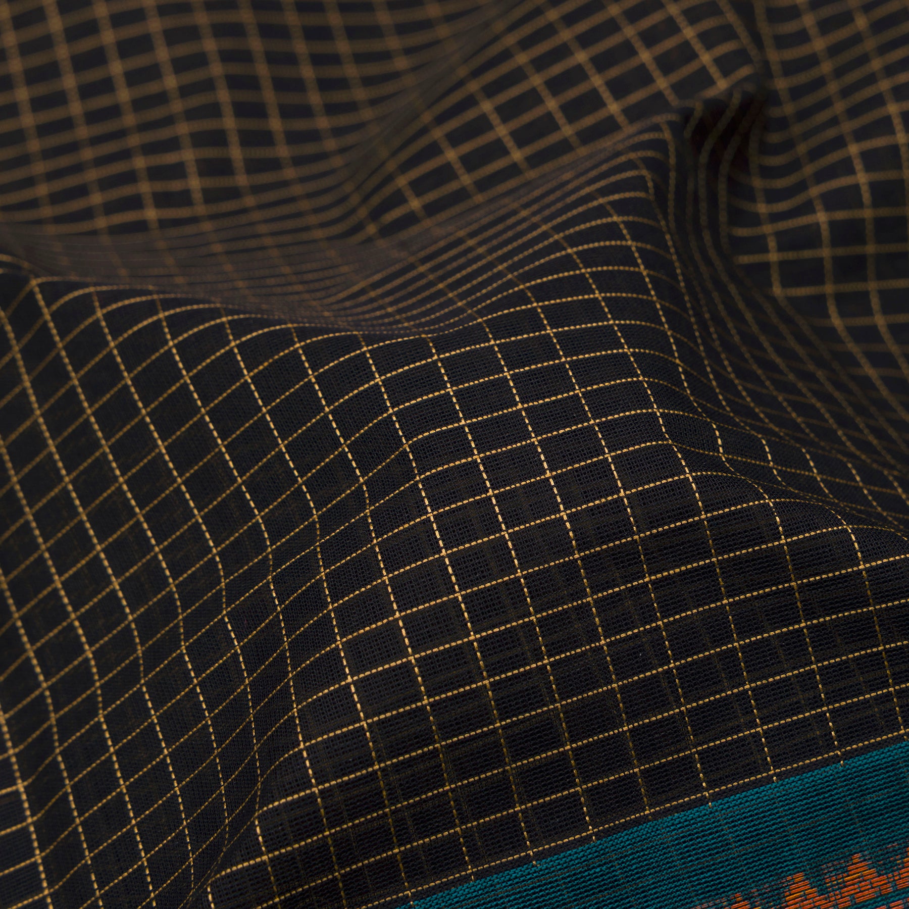 Kanakavalli Kanchi Cotton Sari 26-621-HS003-01259 - Fabric View