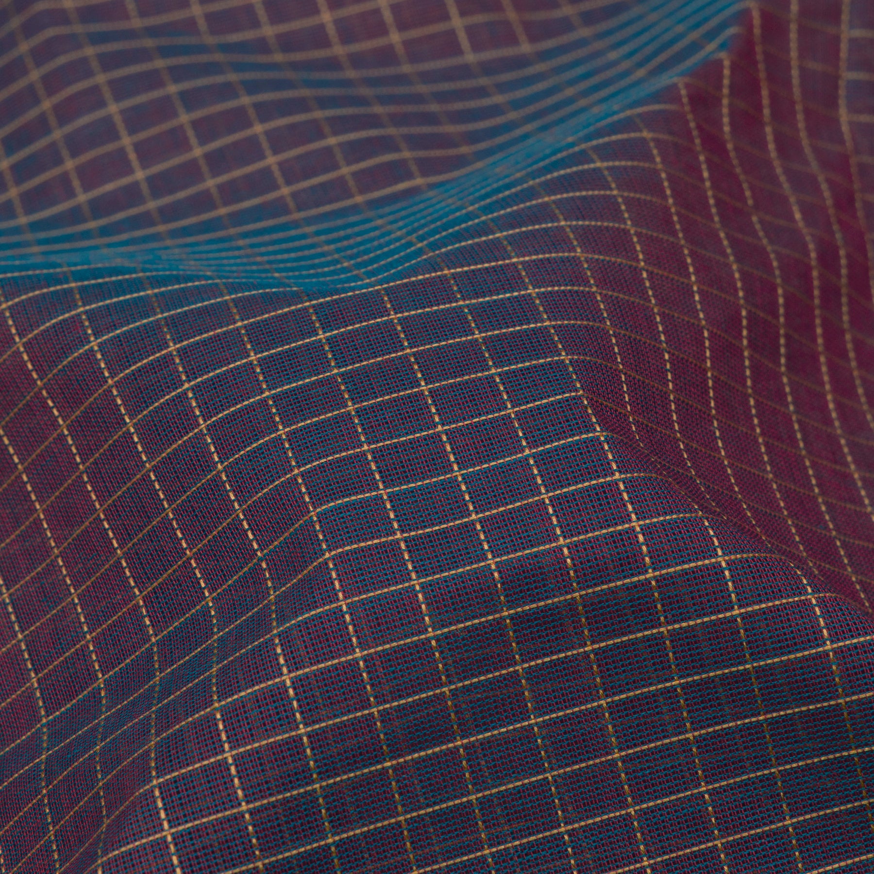 Kanakavalli Kanchi Cotton Sari 26-621-HS003-01268 - Fabric View