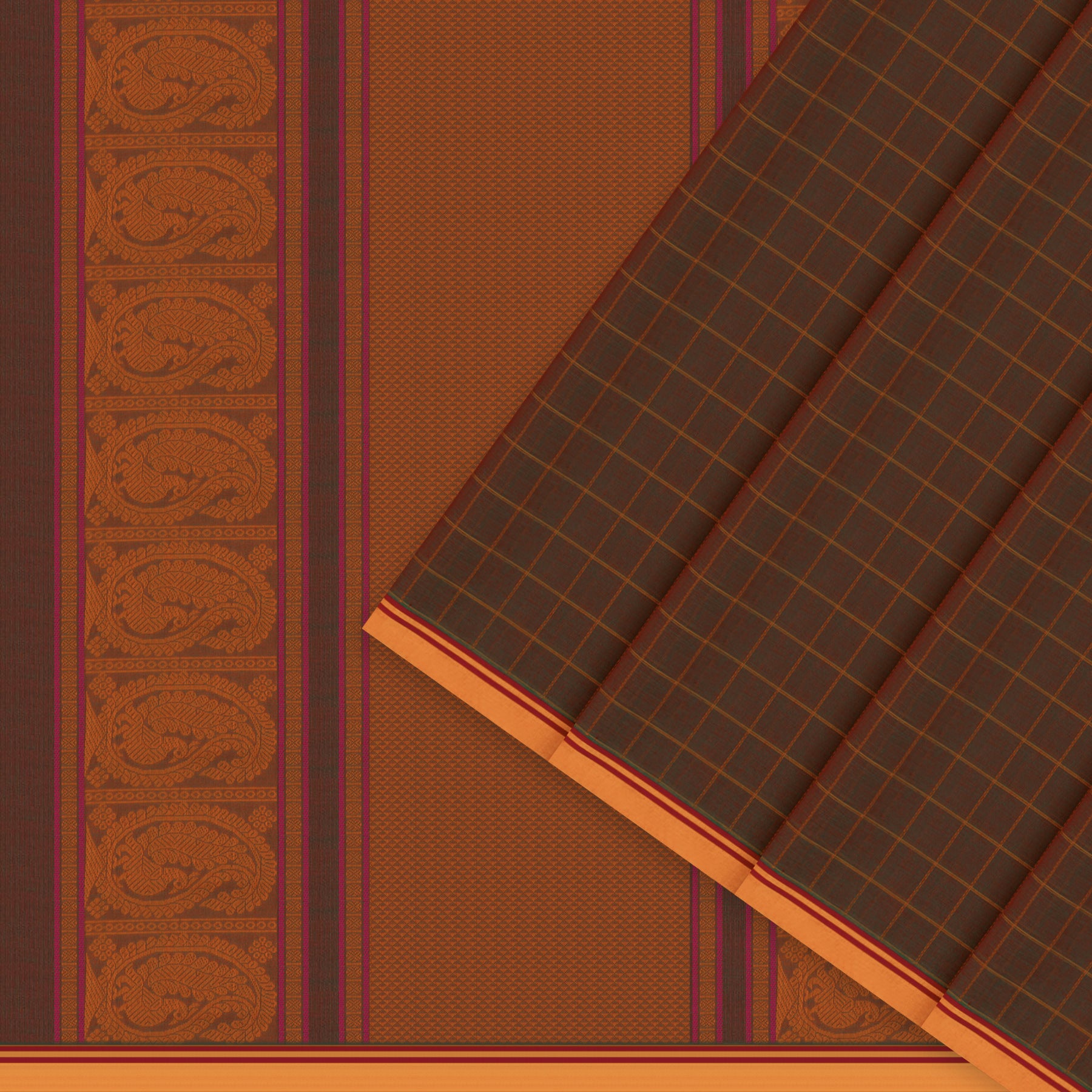Kanakavalli Kanchi Cotton Sari 26-621-HS003-01288 - Cover View
