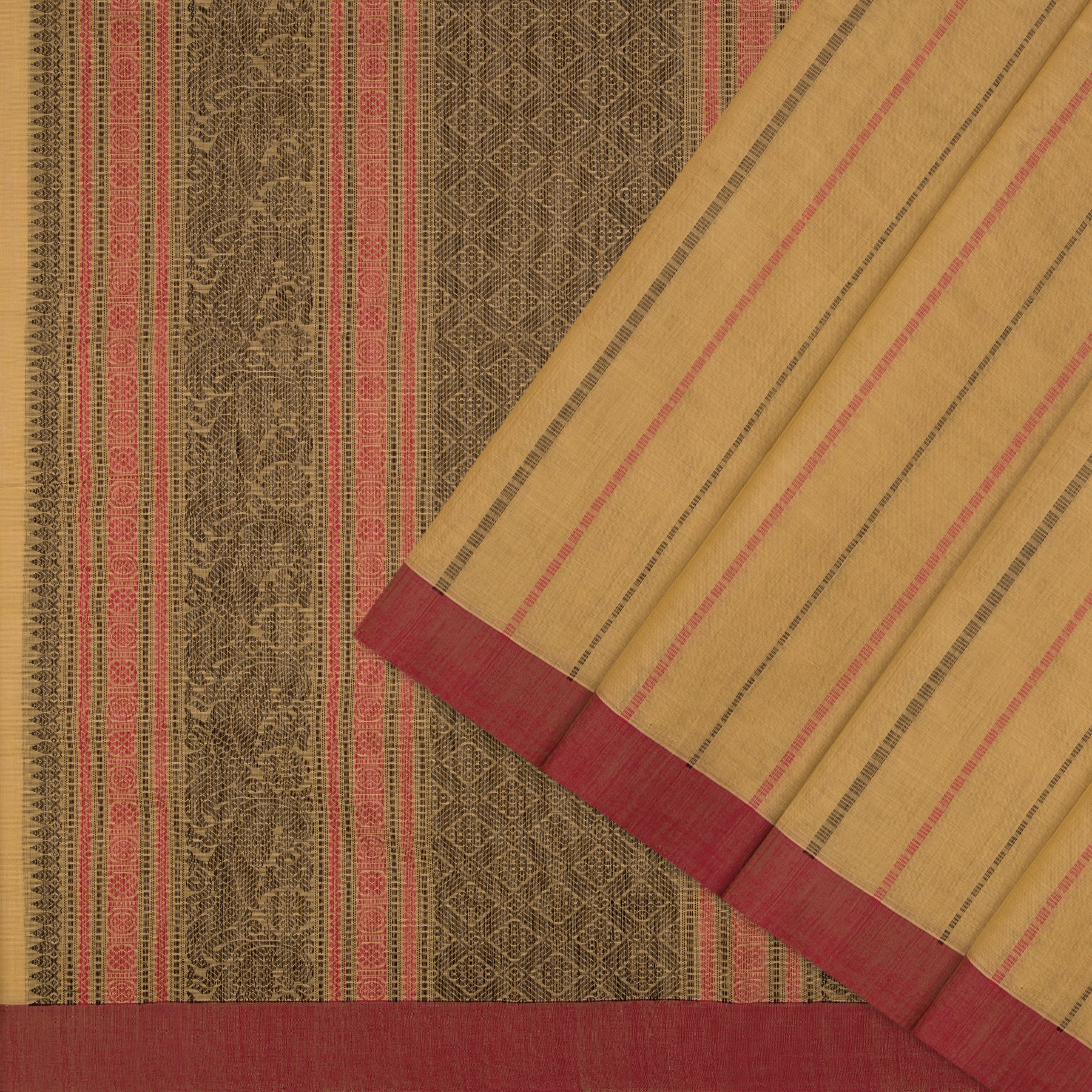 Kanakavalli Kanchi Cotton Sari 26-621-HS003-01293 - Cover View
