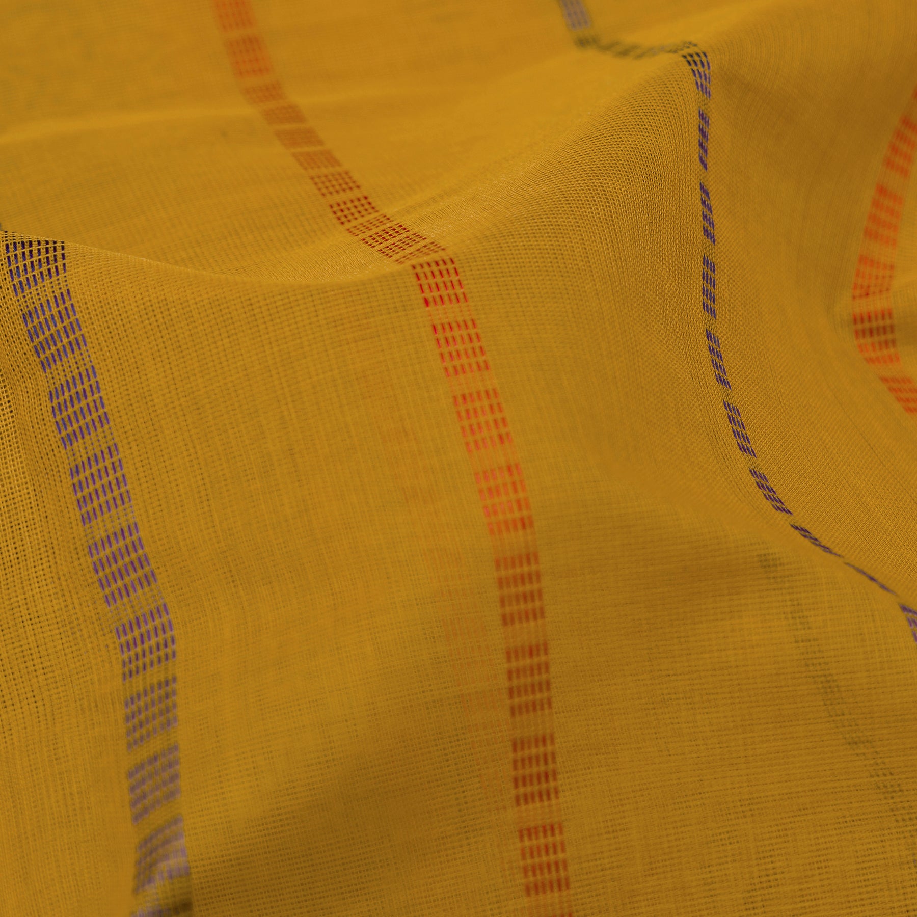 Kanakavalli Kanchi Cotton Sari 26-621-HS003-01294 - Fabric View